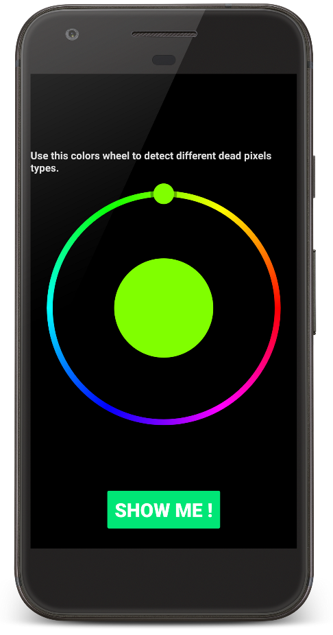 اسکرین شات 2 برنامه Screen Dead Pixel Fix/Repair