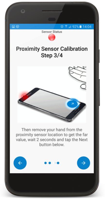 اسکرین شات برنامه Proximity Sensor Reset/Fix 3