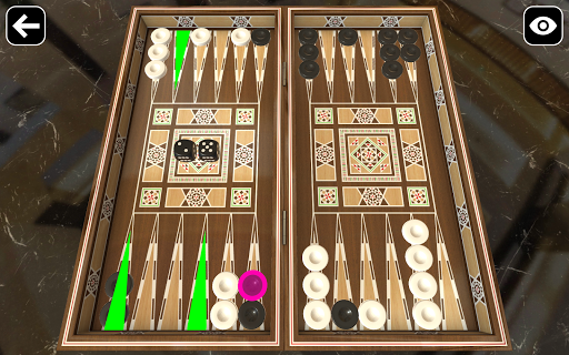 اسکرین شات 2 بازی Original Backgammon