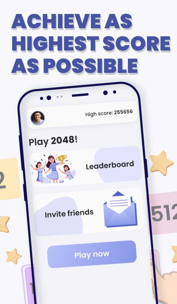 اسکرین شات 1 بازی 2048 Merge: Puzzle Challenge