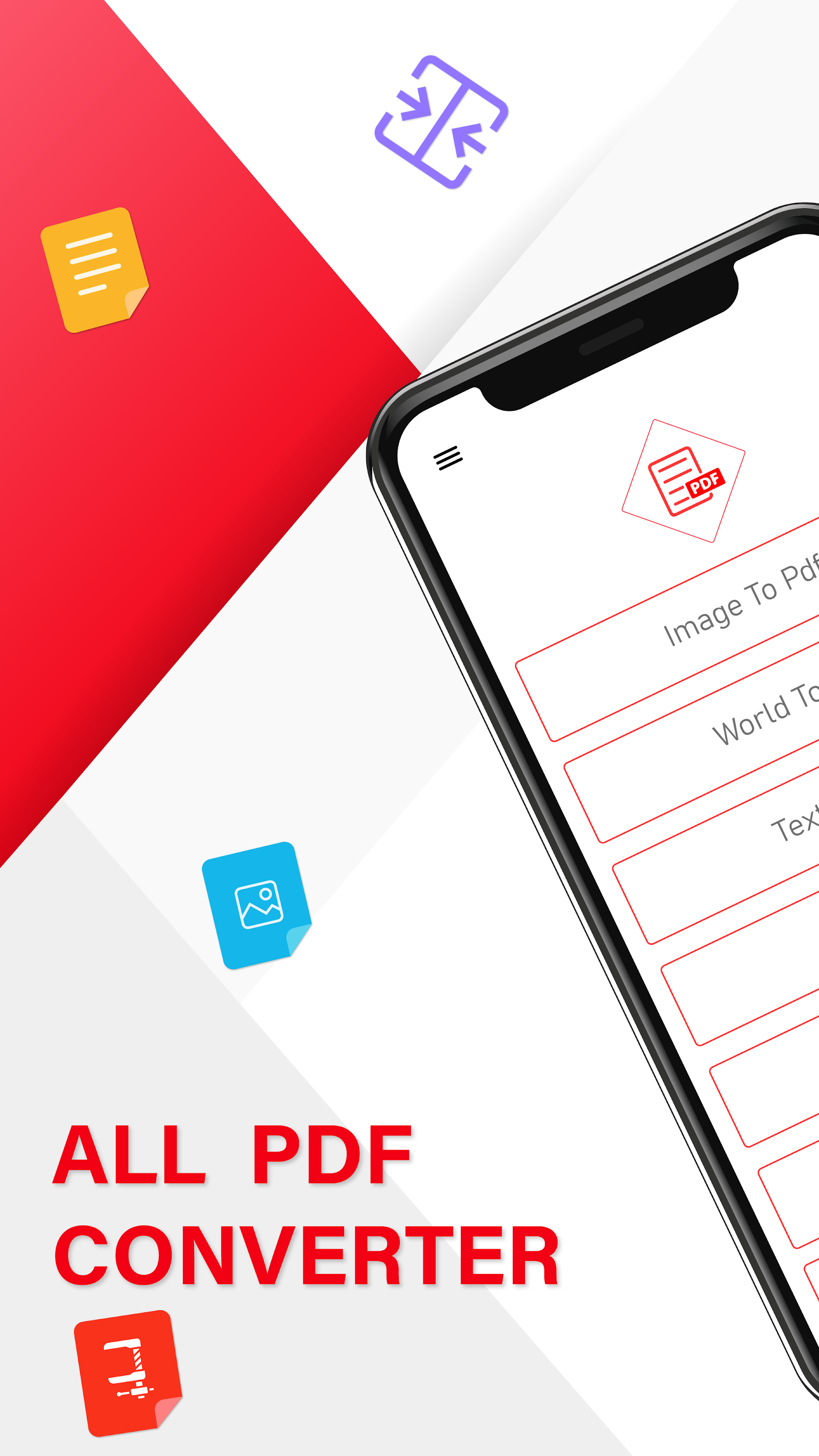 اسکرین شات 1 برنامه All PDF Converter: Translator