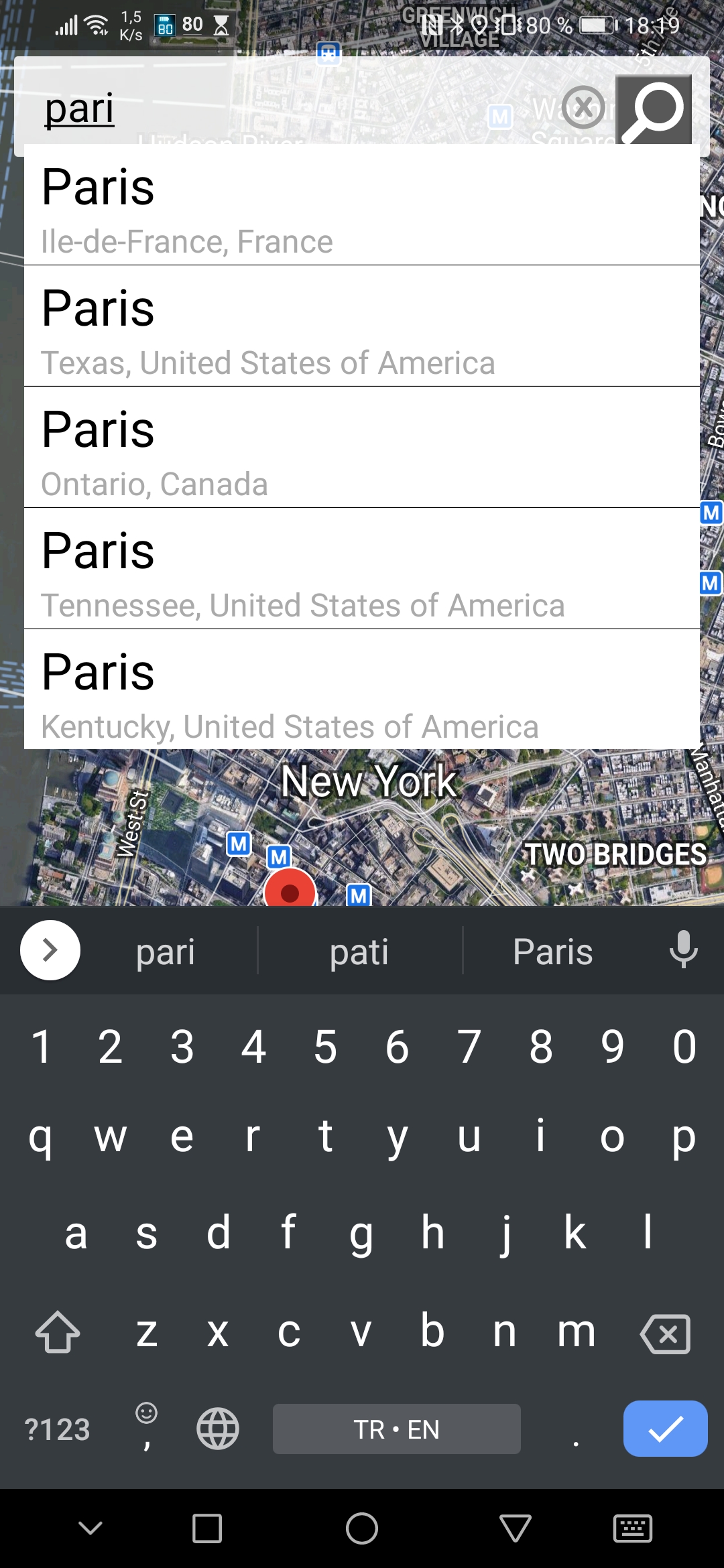 اسکرین شات 7 برنامه Maps Ruler Area Calculator