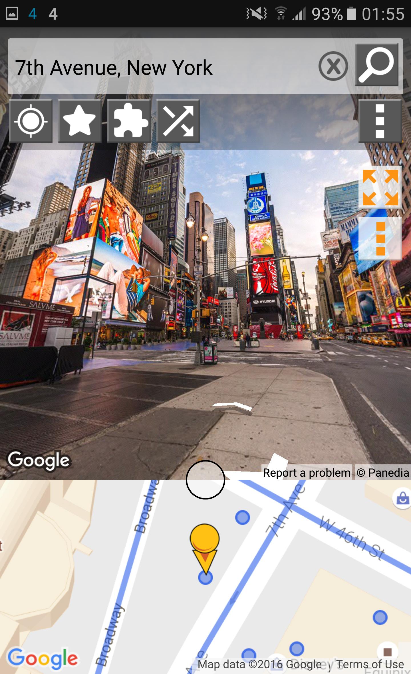 اسکرین شات 2 برنامه Street Panorama View