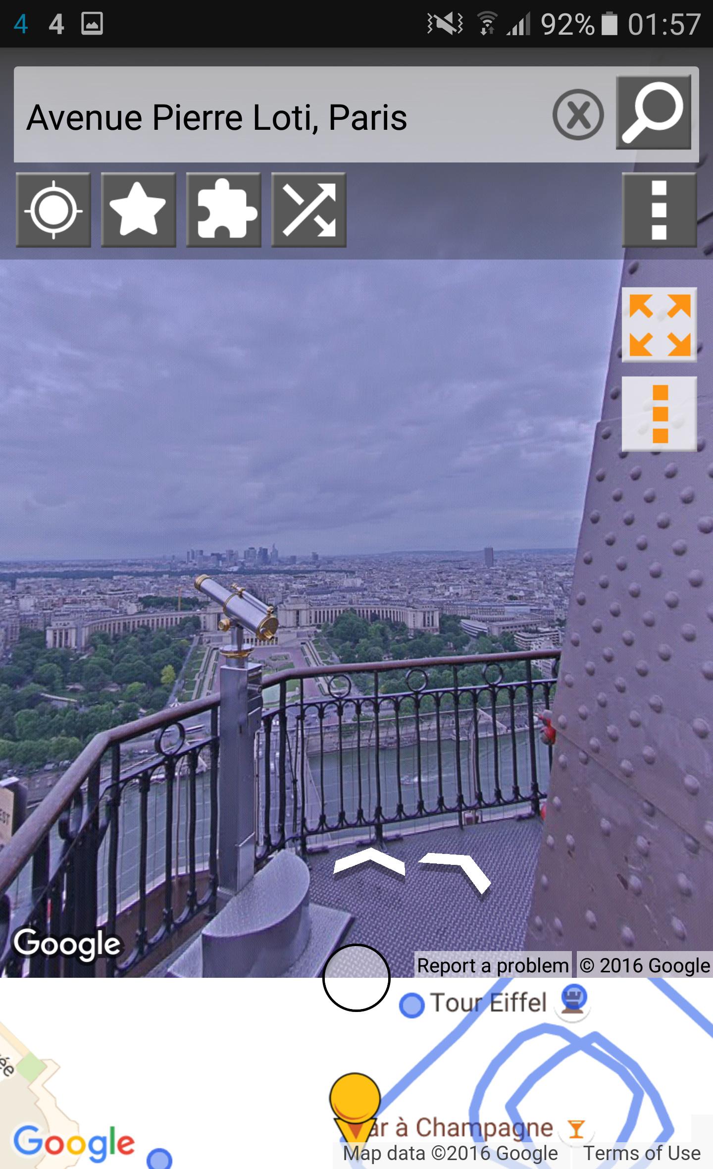 اسکرین شات 5 برنامه Street Panorama View