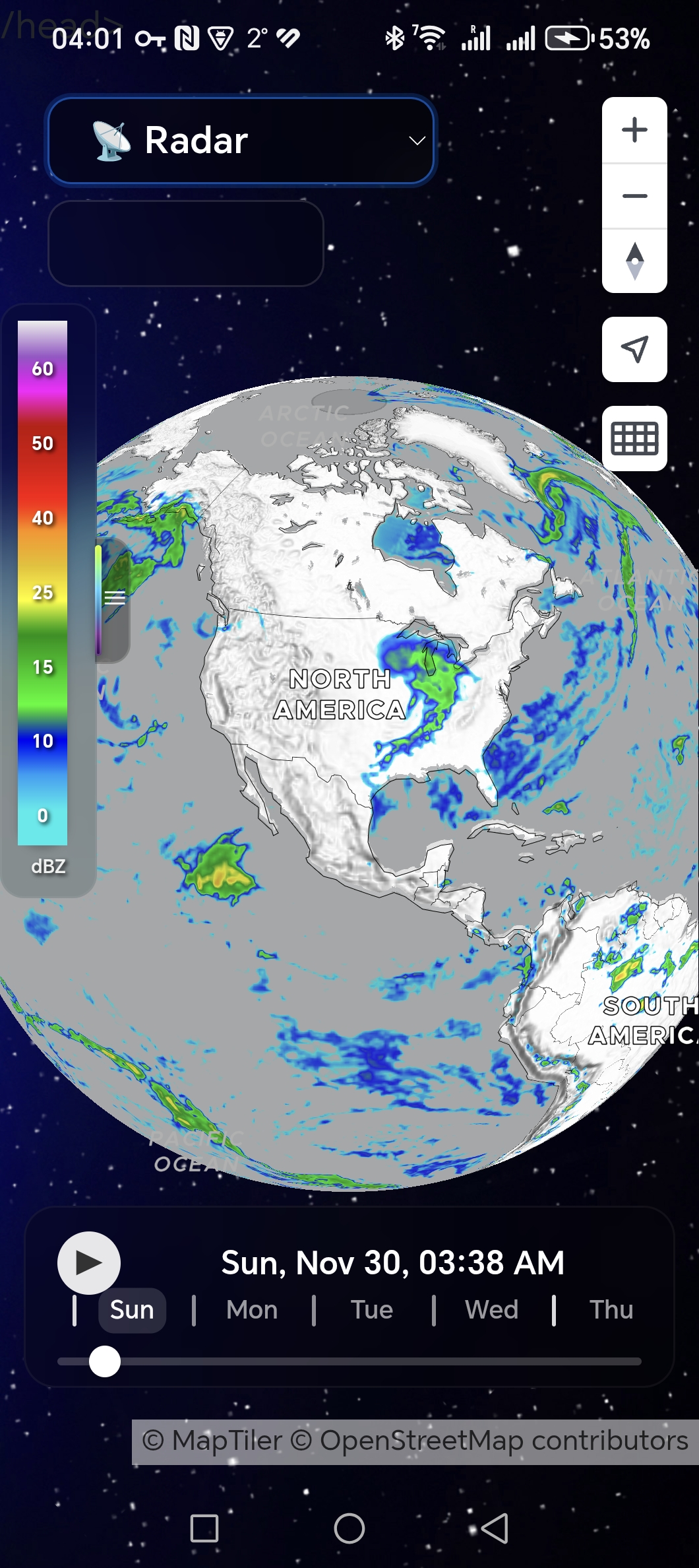 اسکرین شات 7 برنامه Animated 3D Weather