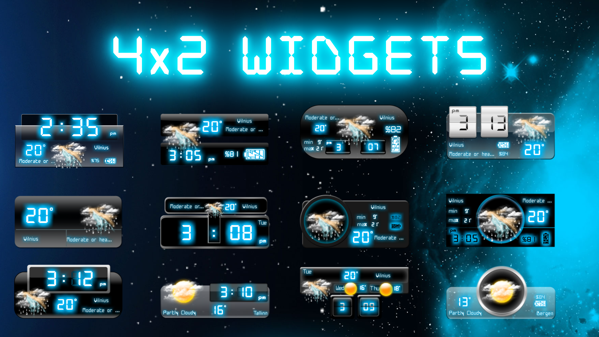 اسکرین شات 7 برنامه Weather Neon