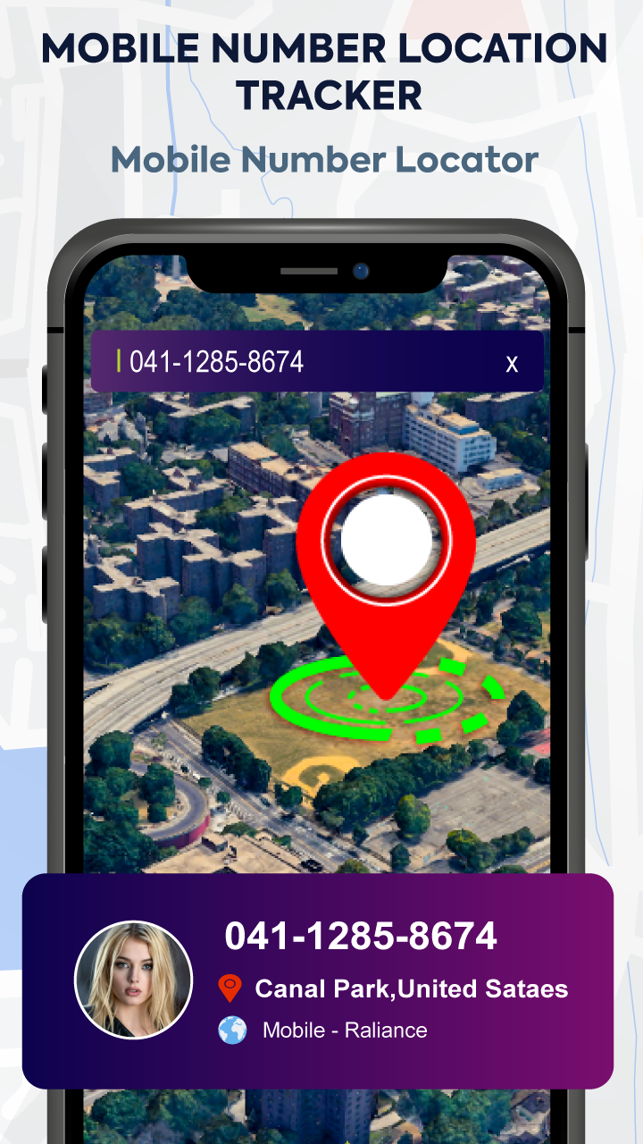 اسکرین شات 2 برنامه Mobile Number Location Tracker