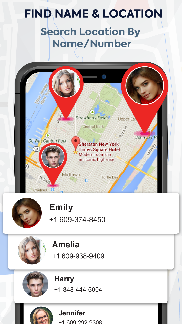 اسکرین شات 6 برنامه Mobile Number Location Tracker