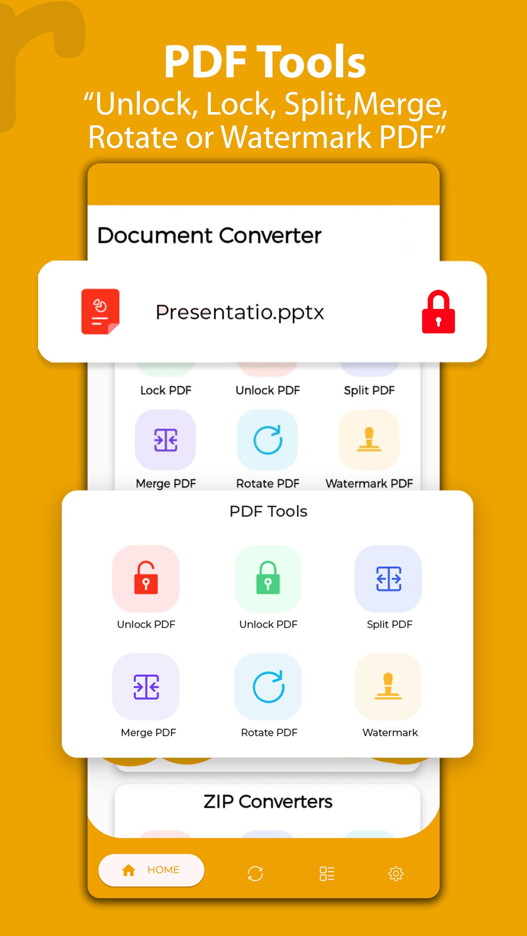 اسکرین شات 5 برنامه PDF Converter - Image to PDF