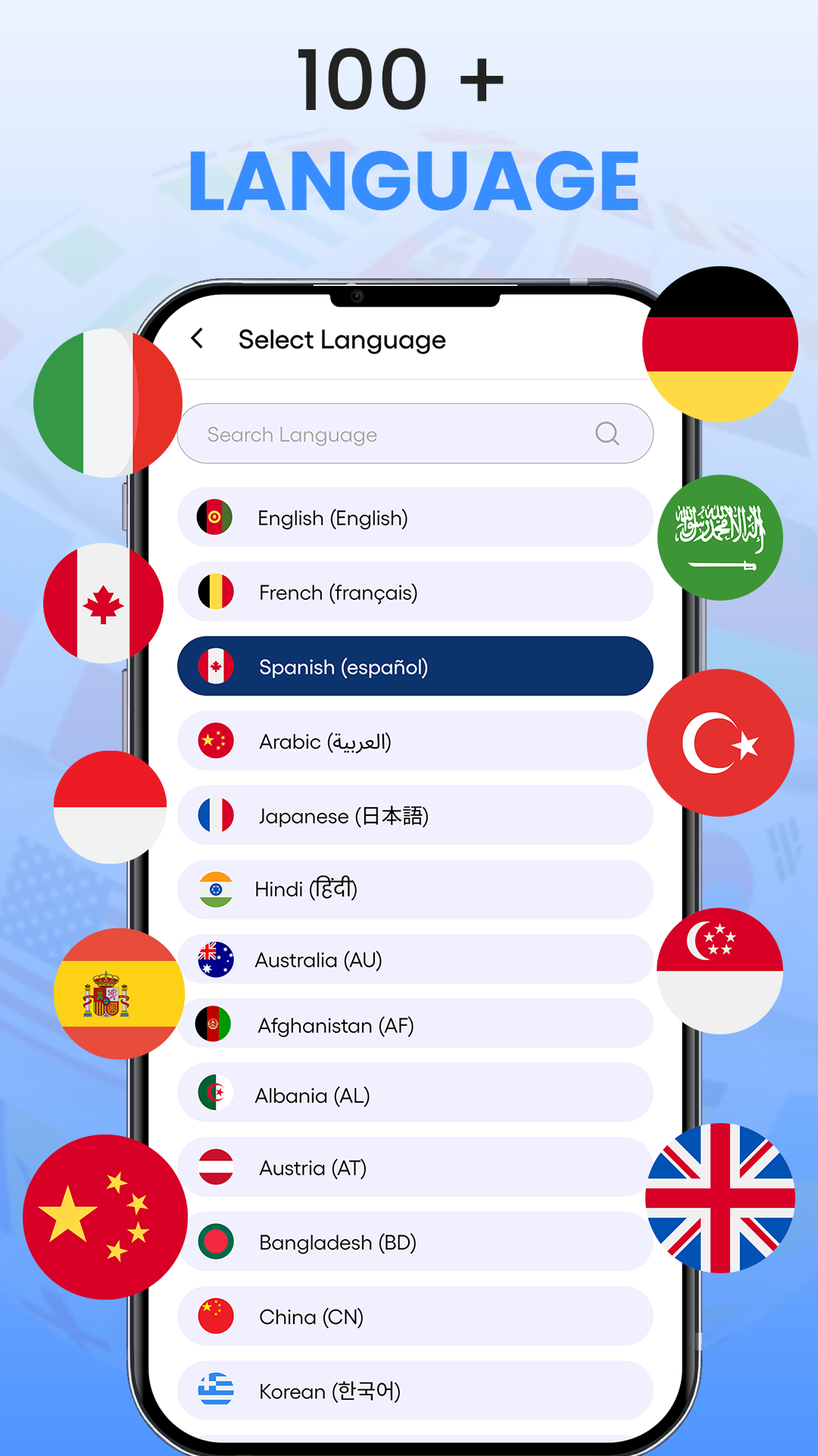 اسکرین شات 6 برنامه All Languages Translator