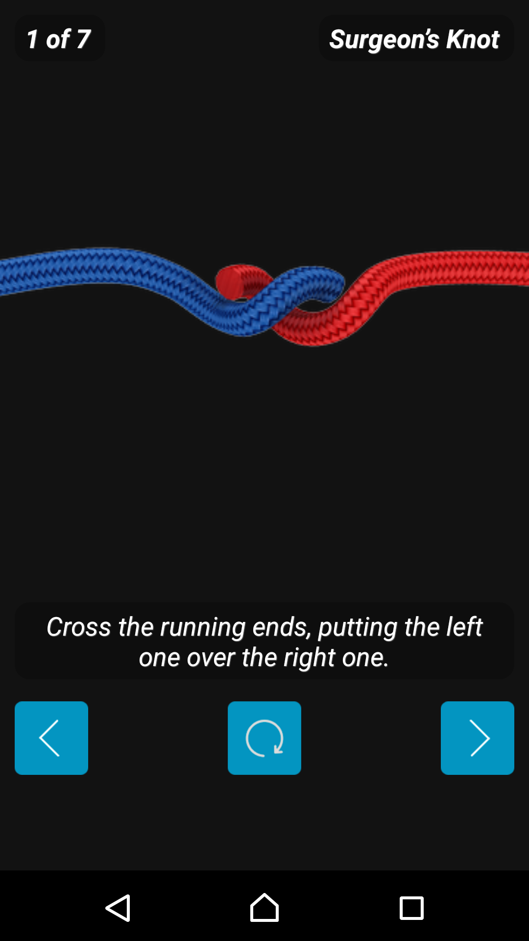 اسکرین شات 5 برنامه How to Tie Knots - 3D Animated