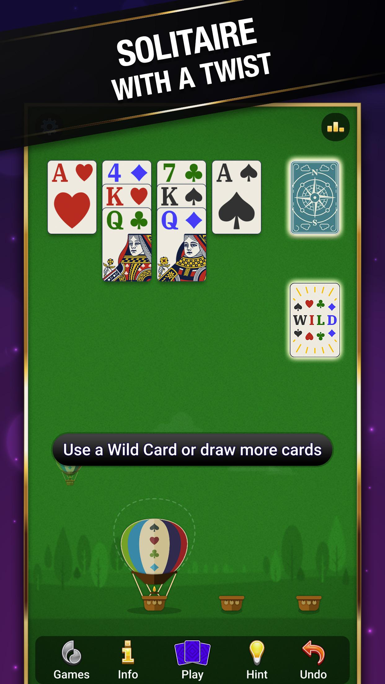 اسکرین شات 1 بازی Aces Up Solitaire