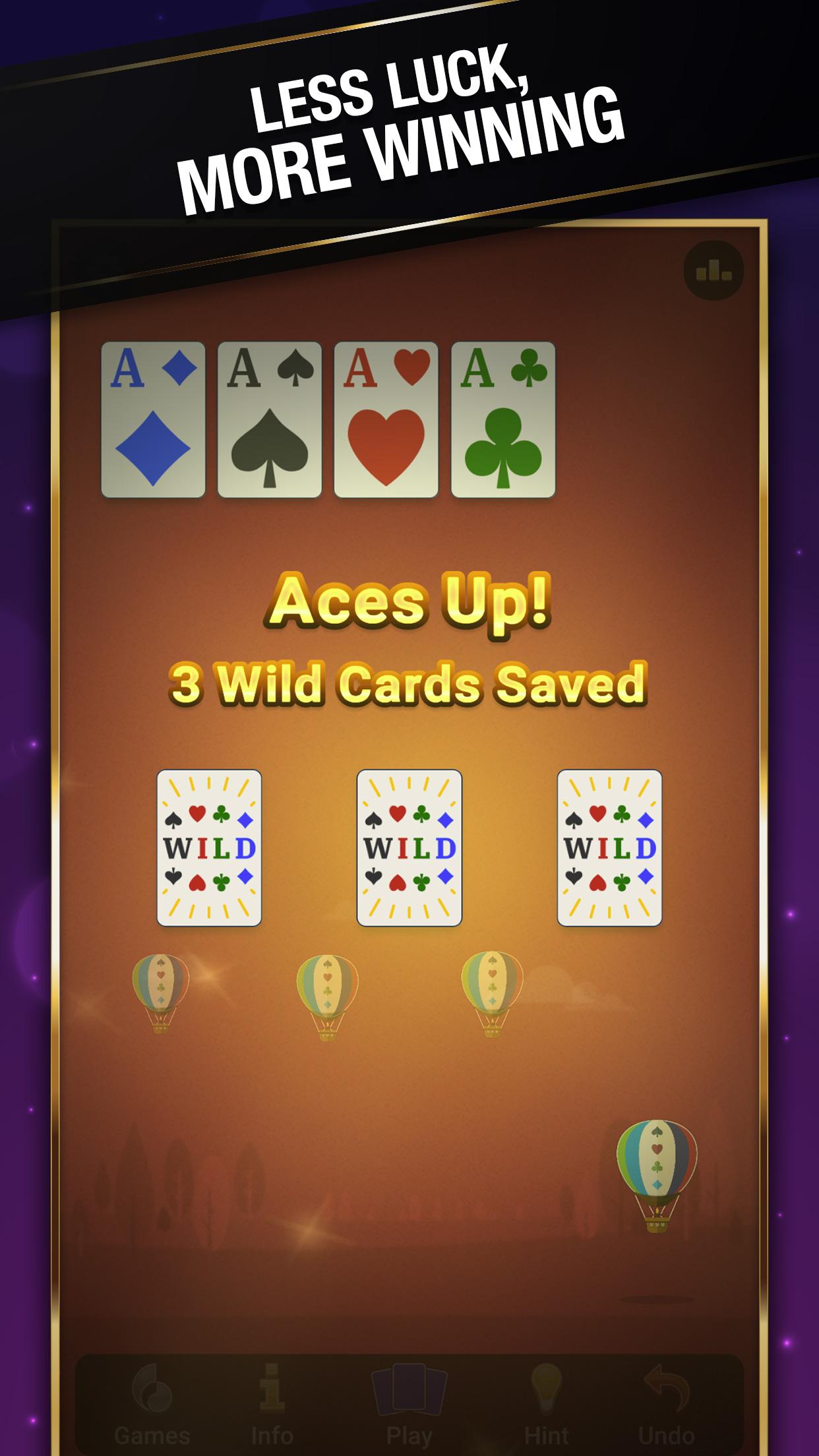 اسکرین شات 3 بازی Aces Up Solitaire