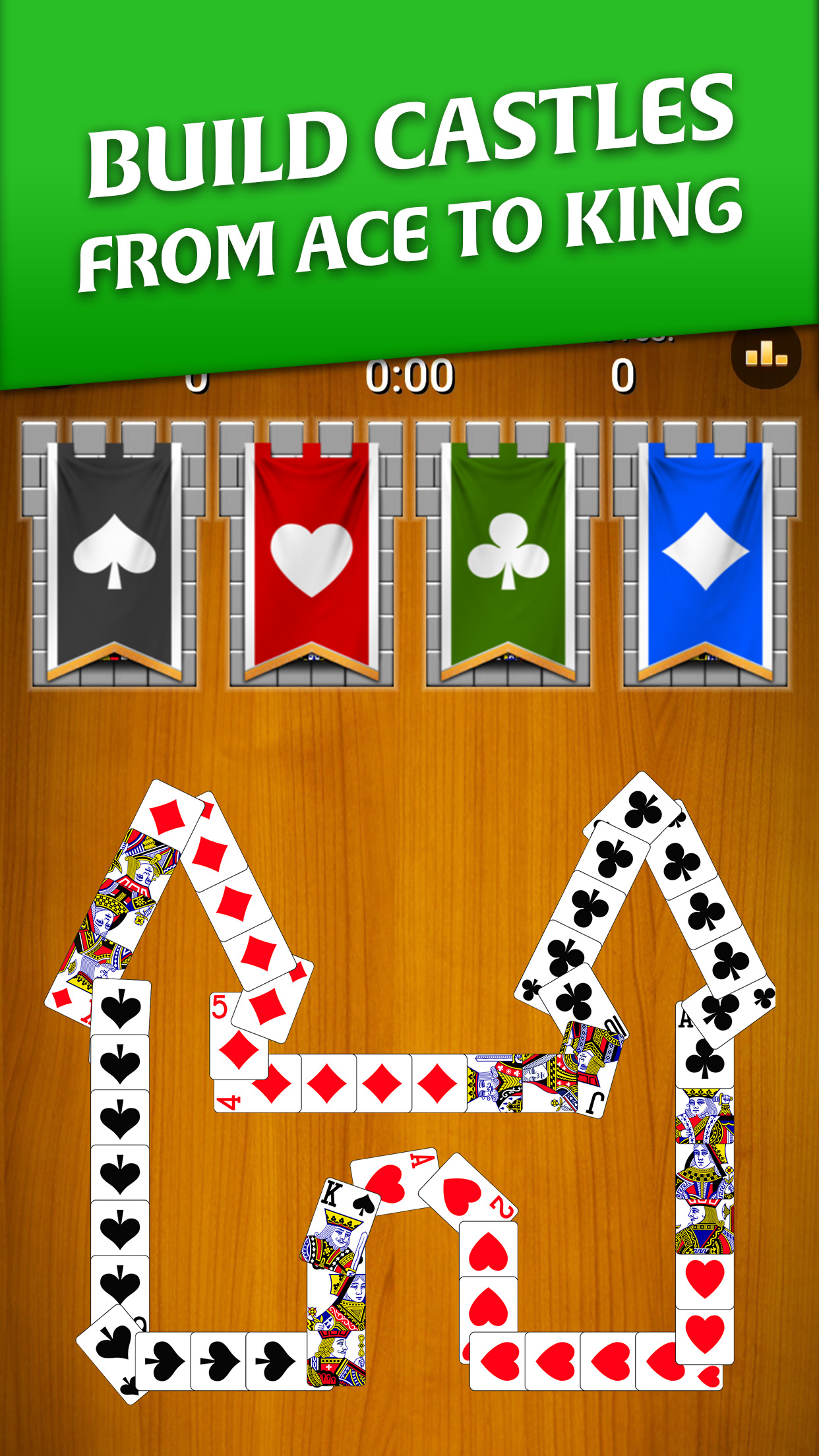 اسکرین شات 7 بازی Castle Solitaire: Card Game