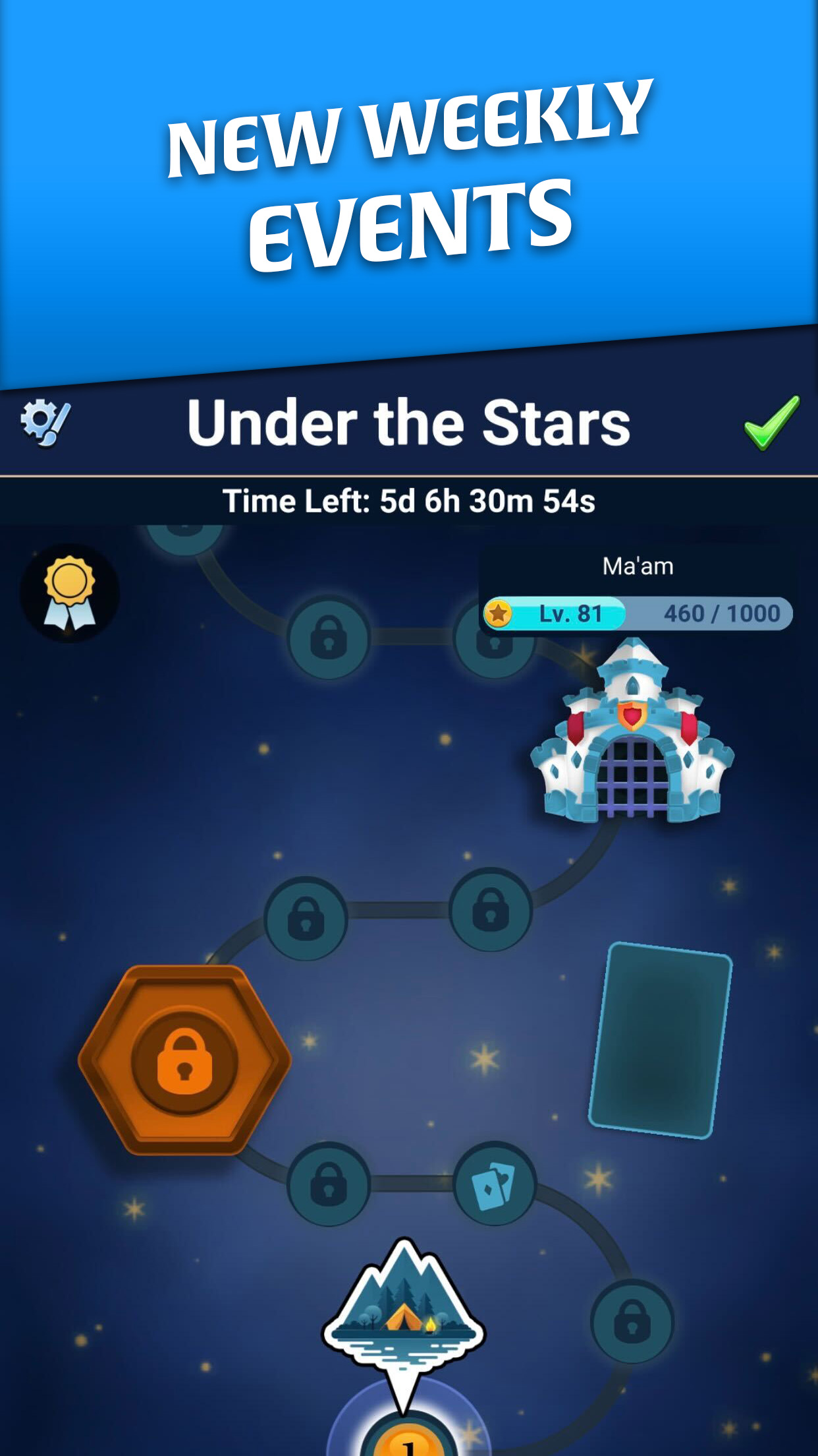 اسکرین شات 5 بازی Castle Solitaire: Card Game