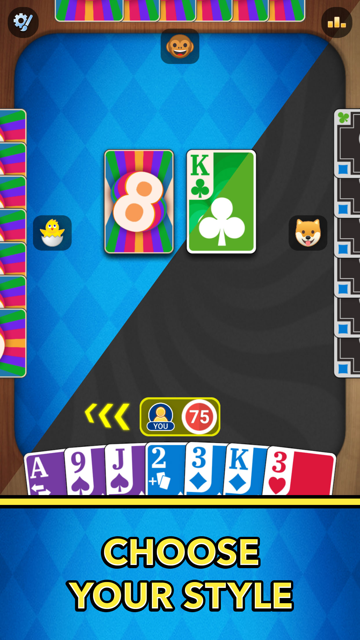 اسکرین شات 2 بازی Crazy Eights