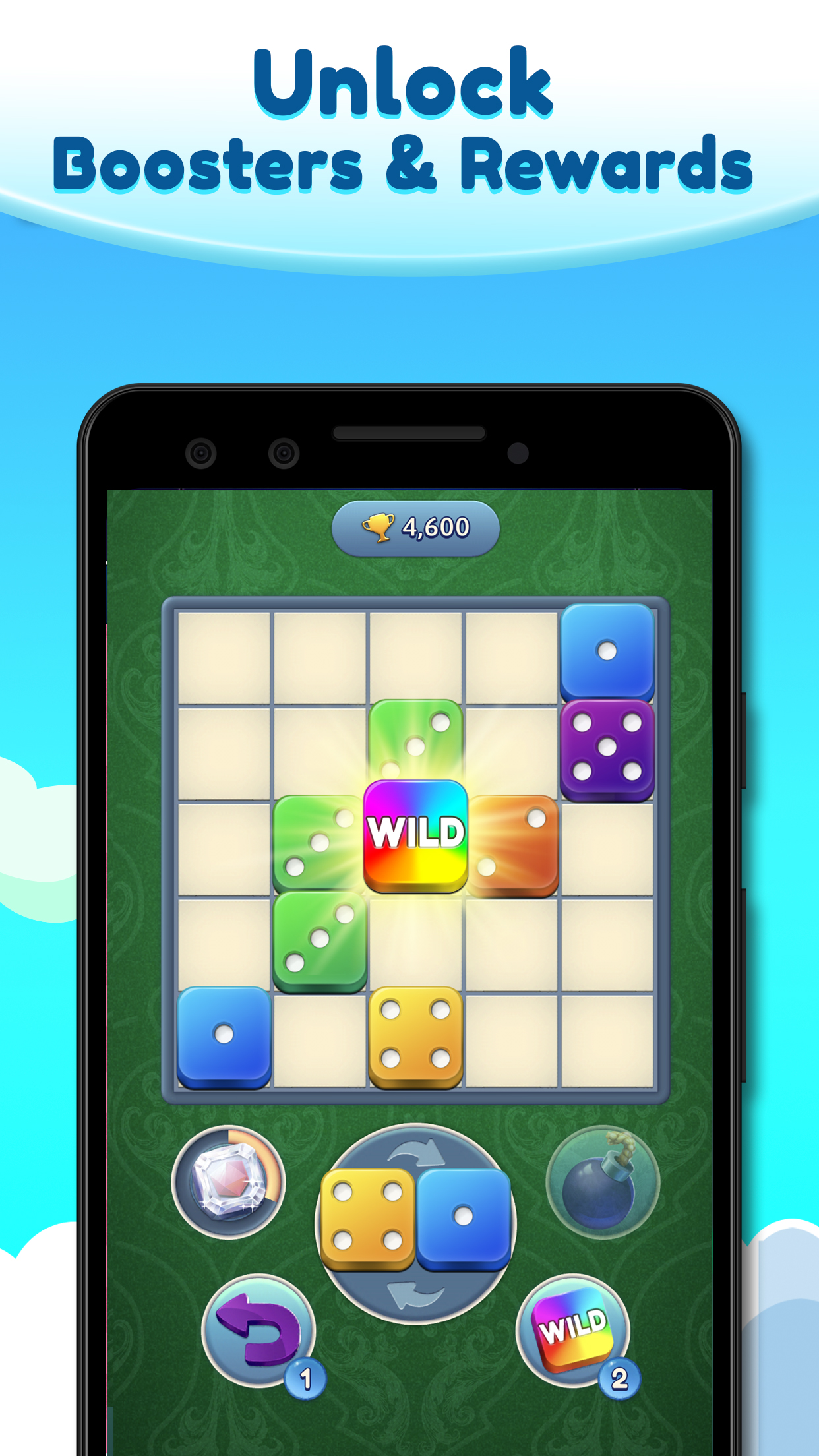 اسکرین شات 3 بازی Dice Merge! Puzzle Master