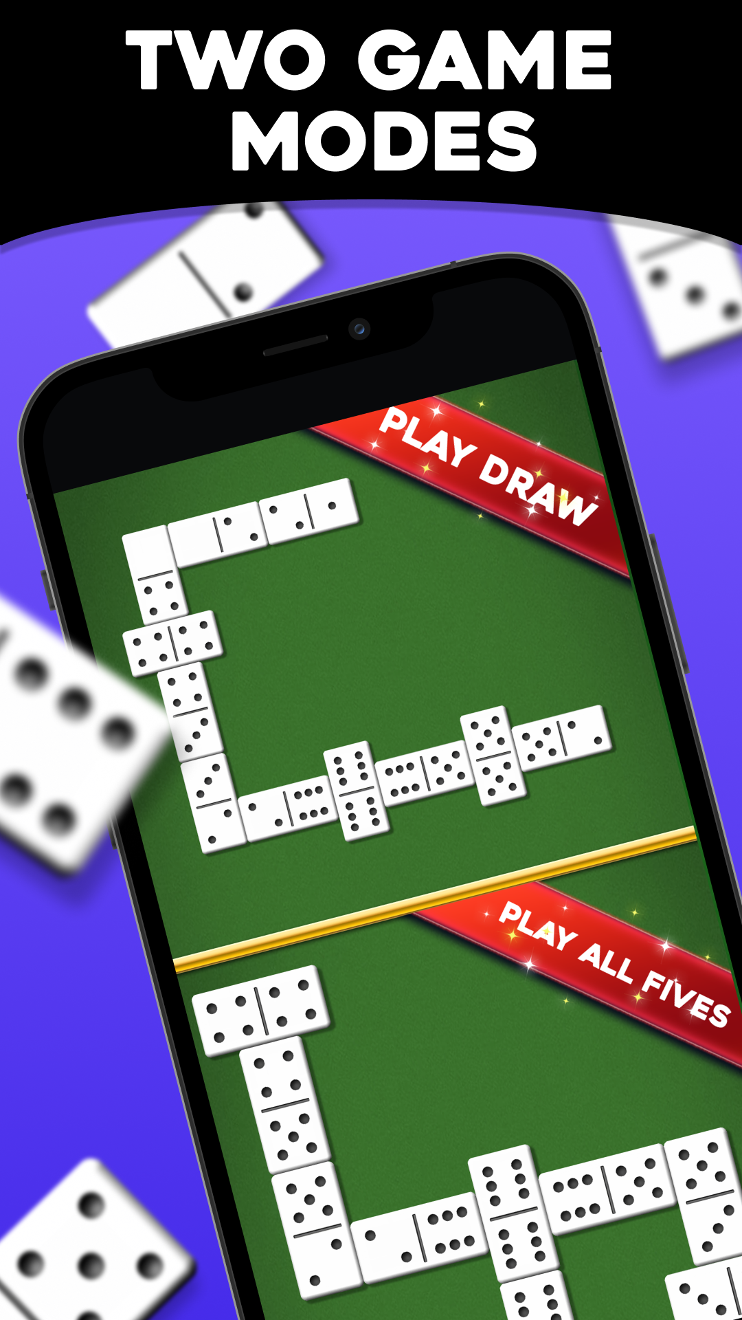 اسکرین شات 2 بازی Dominoes: Classic Tile Game🂑