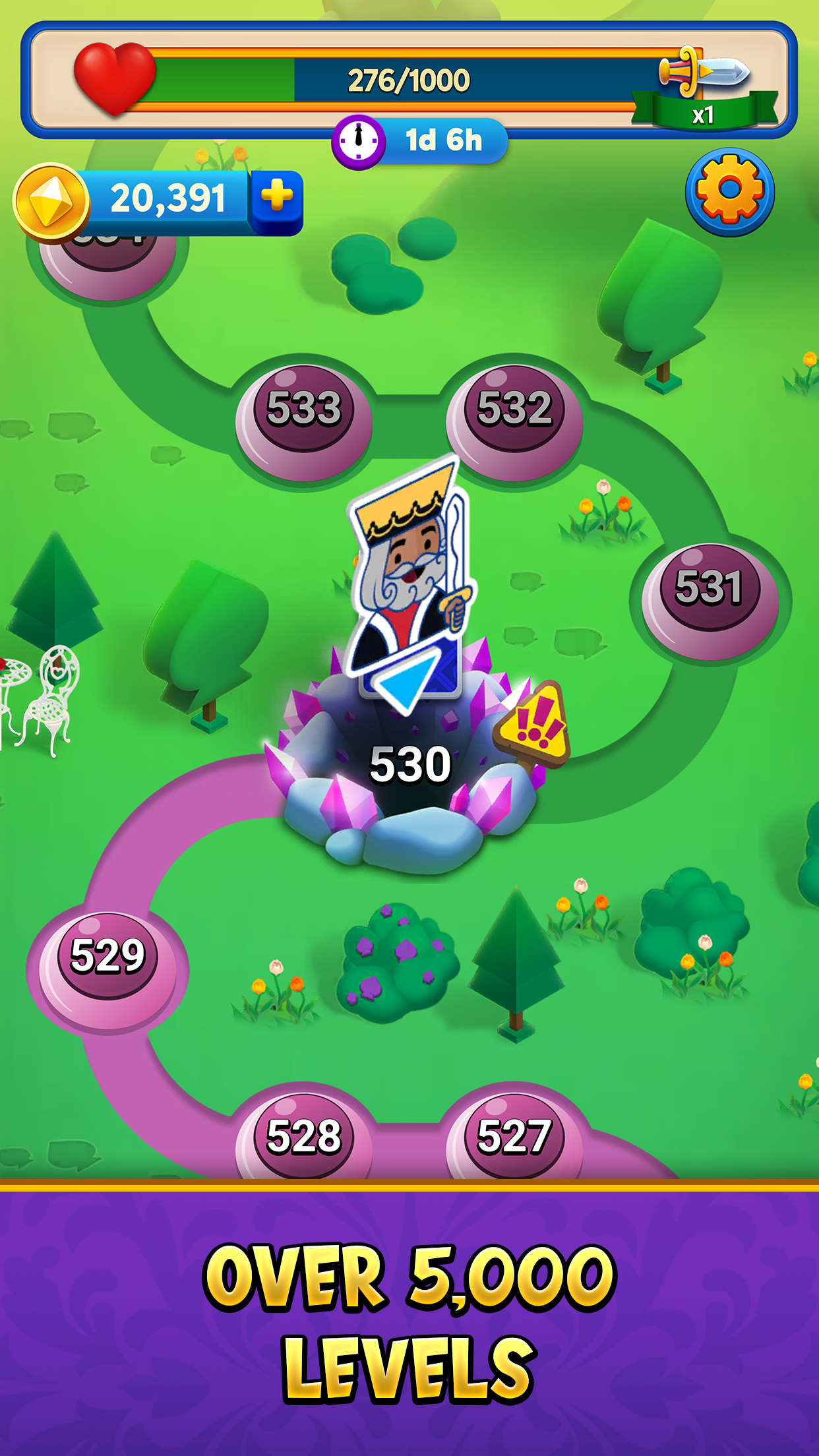 اسکرین شات 3 بازی Solitaire Match 3