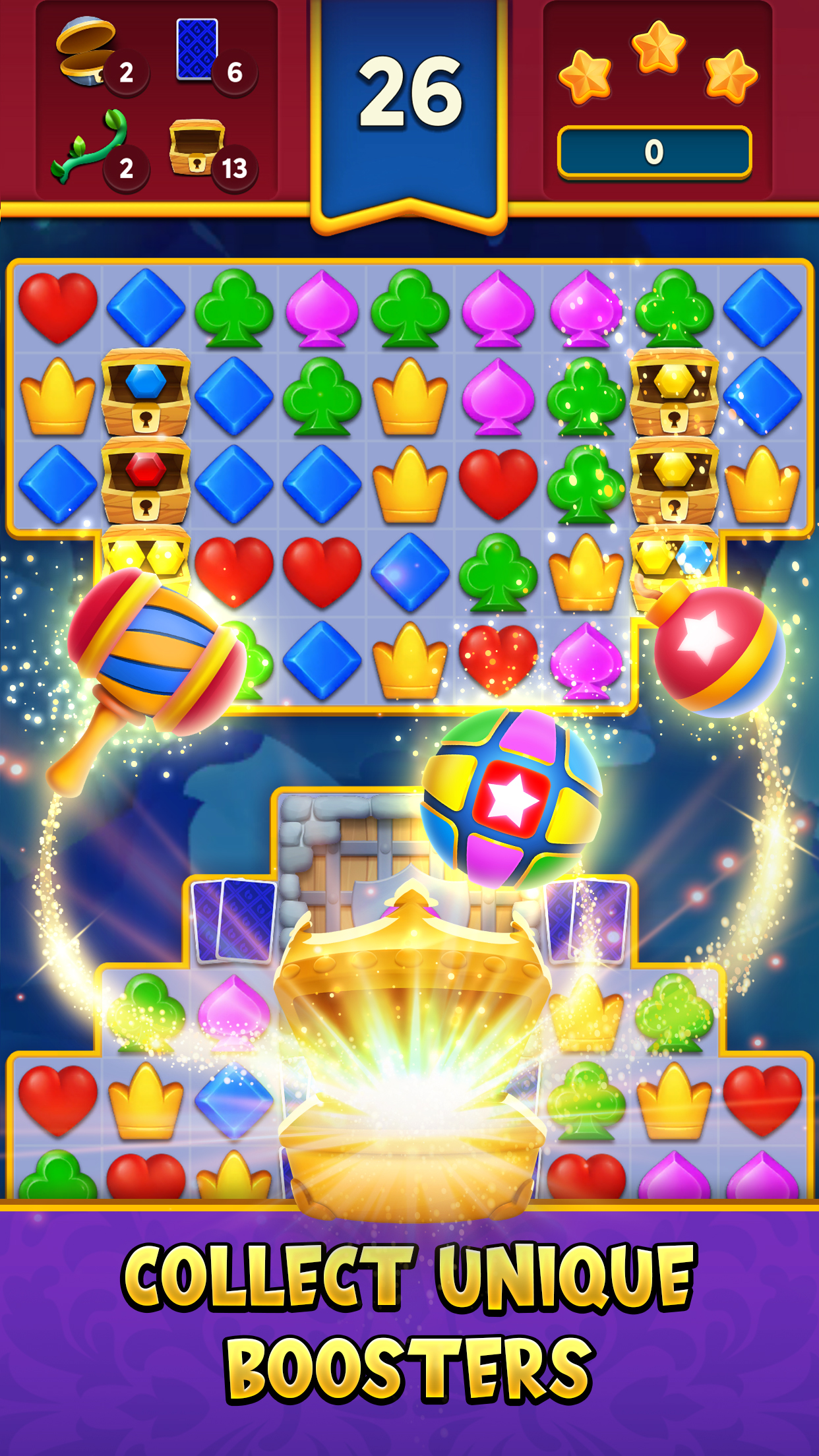 اسکرین شات 4 بازی Solitaire Match 3