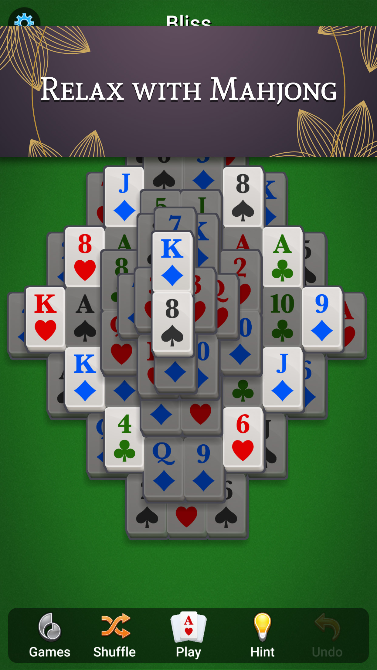 اسکرین شات 1 بازی Mahjong Solitaire