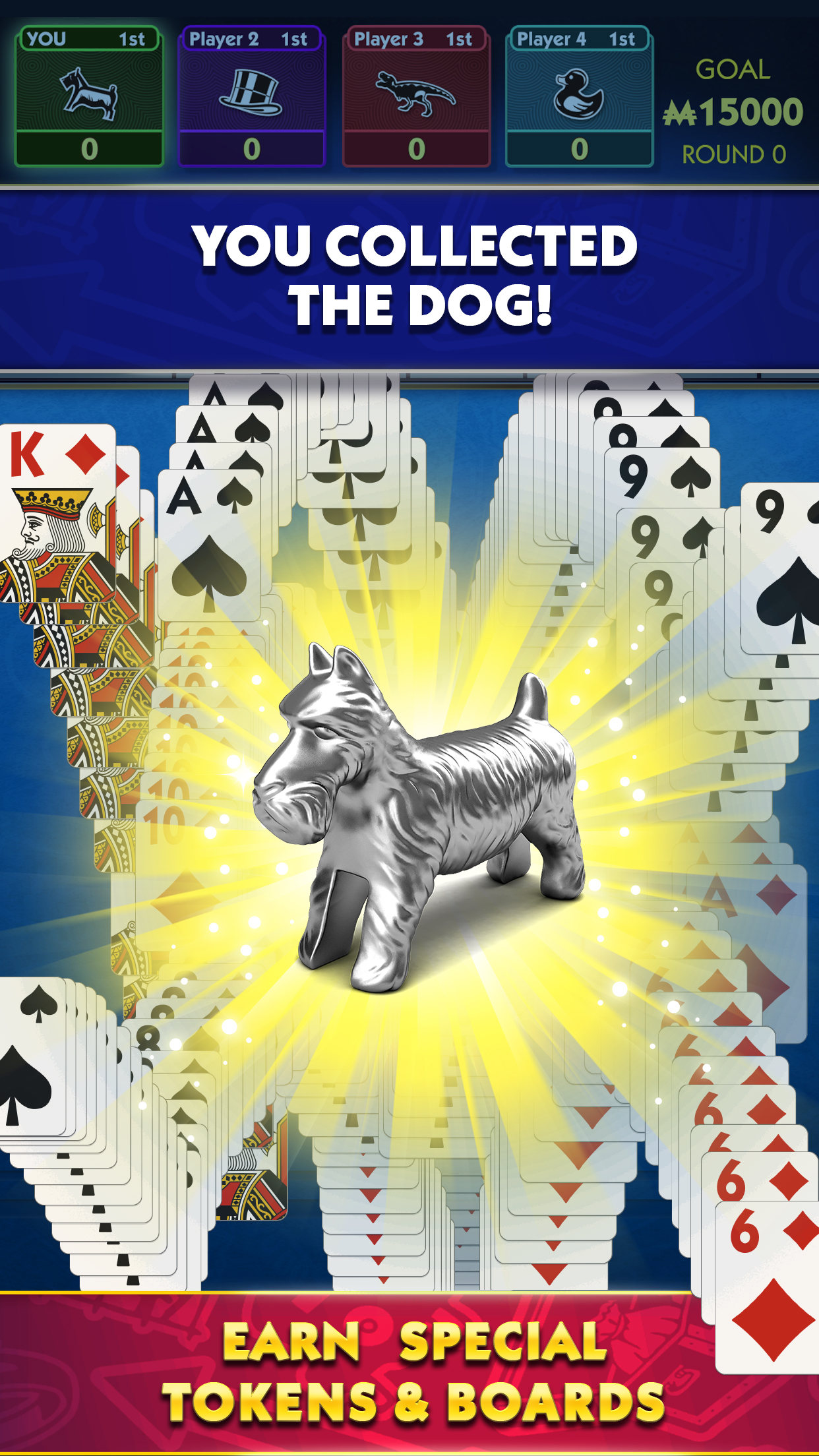 اسکرین شات 3 بازی MONOPOLY Solitaire: Card Games