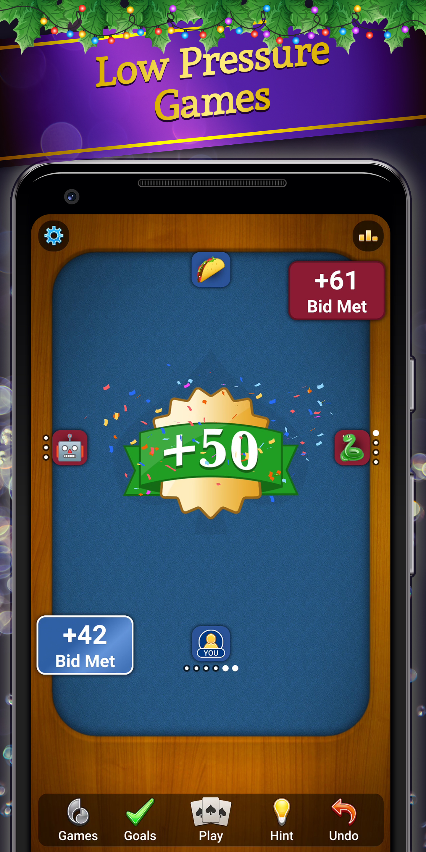 اسکرین شات 3 بازی Spades: Classic Card Games