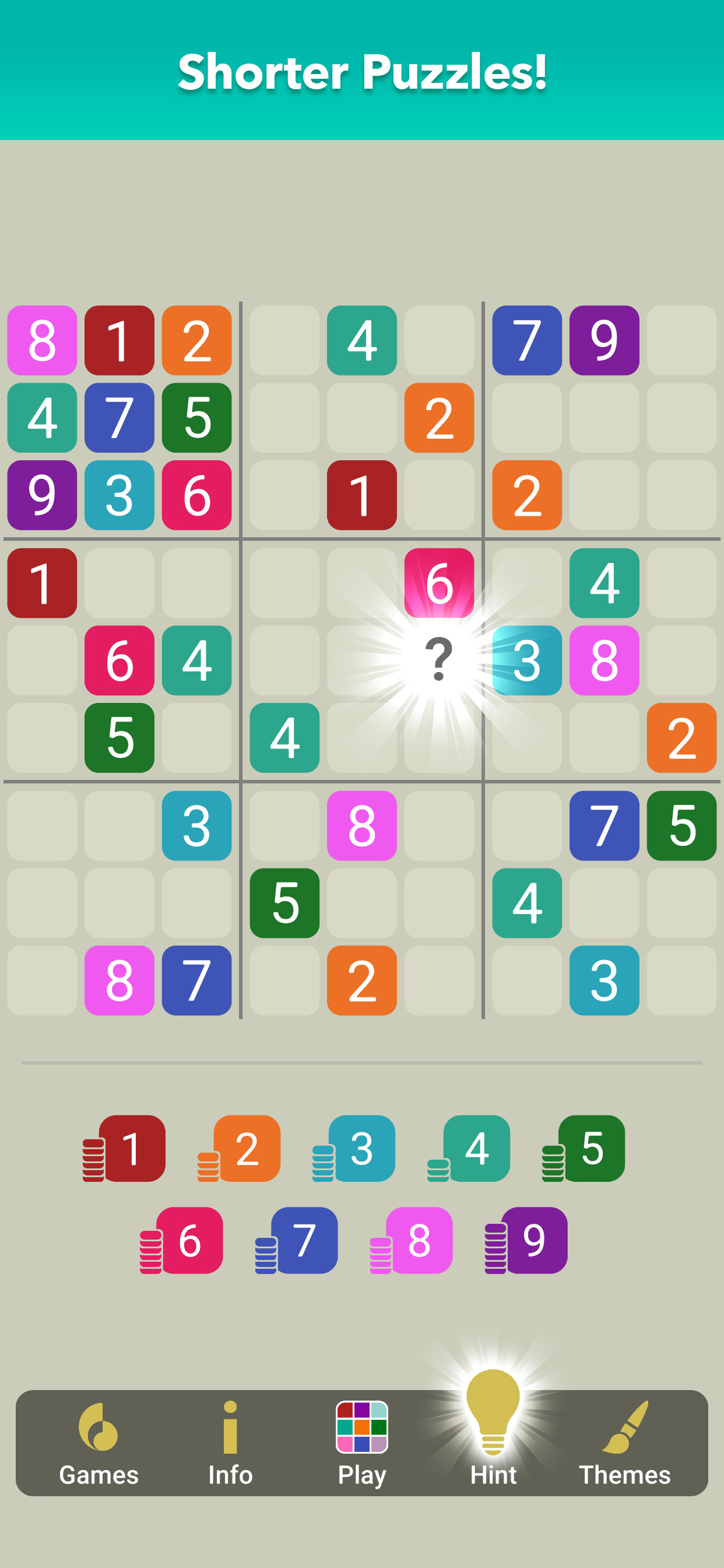اسکرین شات 2 بازی Sudoku Color - Classic Puzzle!