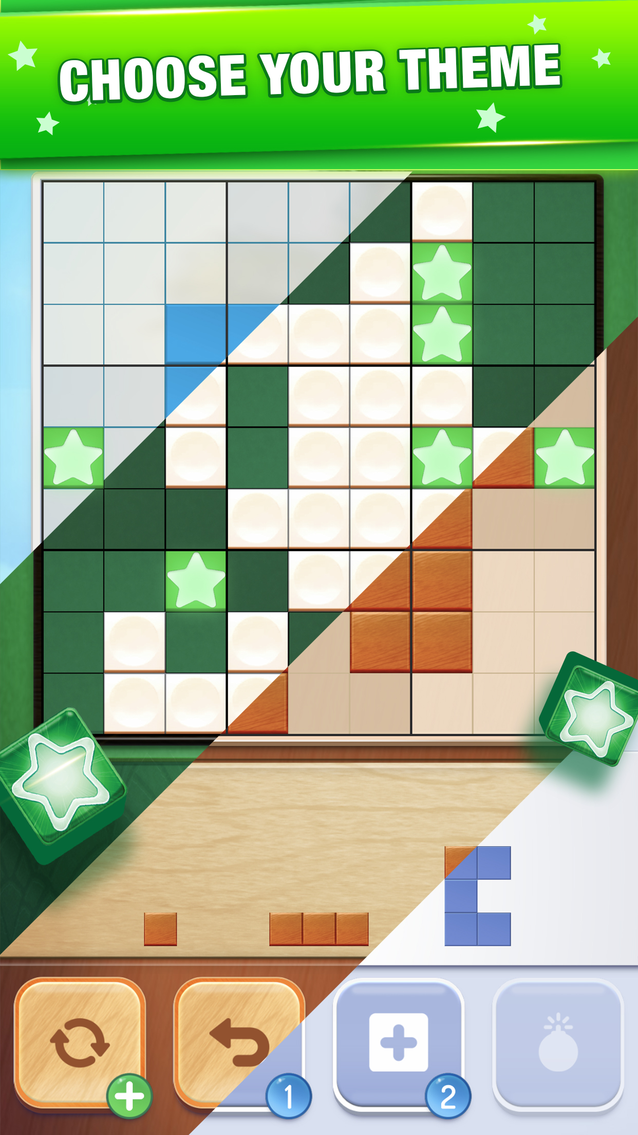 اسکرین شات 5 بازی Tetra Block - Puzzle Game
