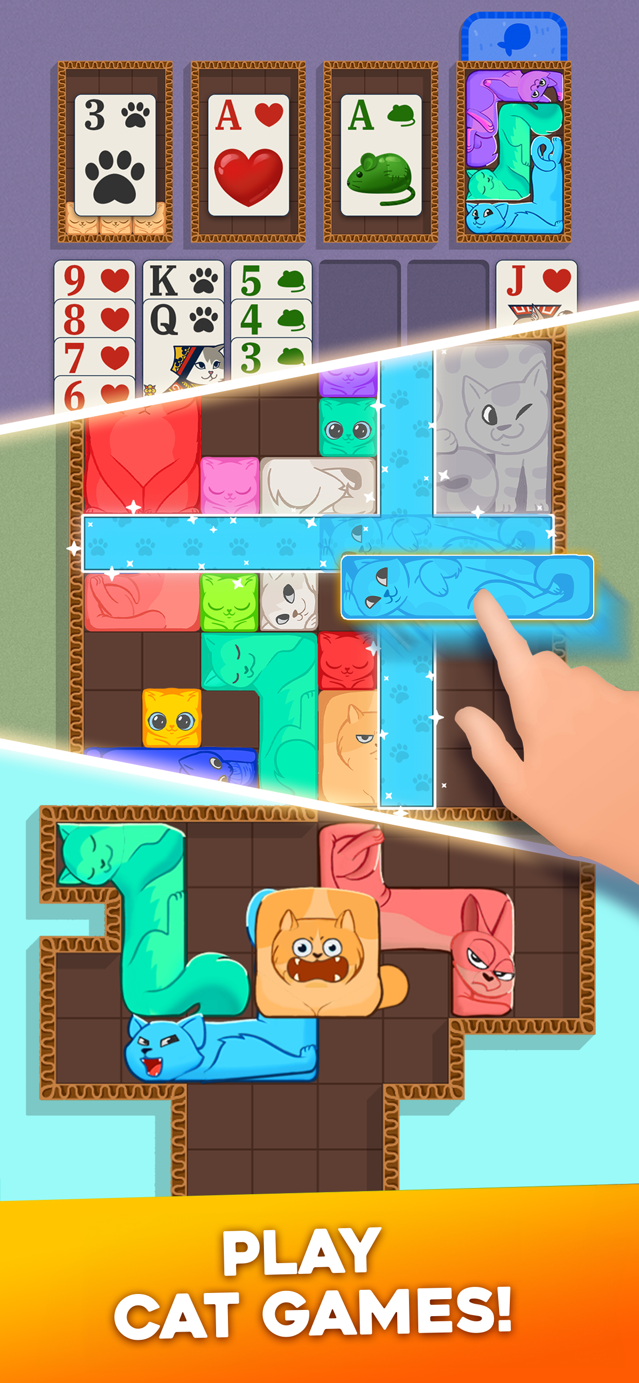 اسکرین شات 2 بازی Puzzle Cats