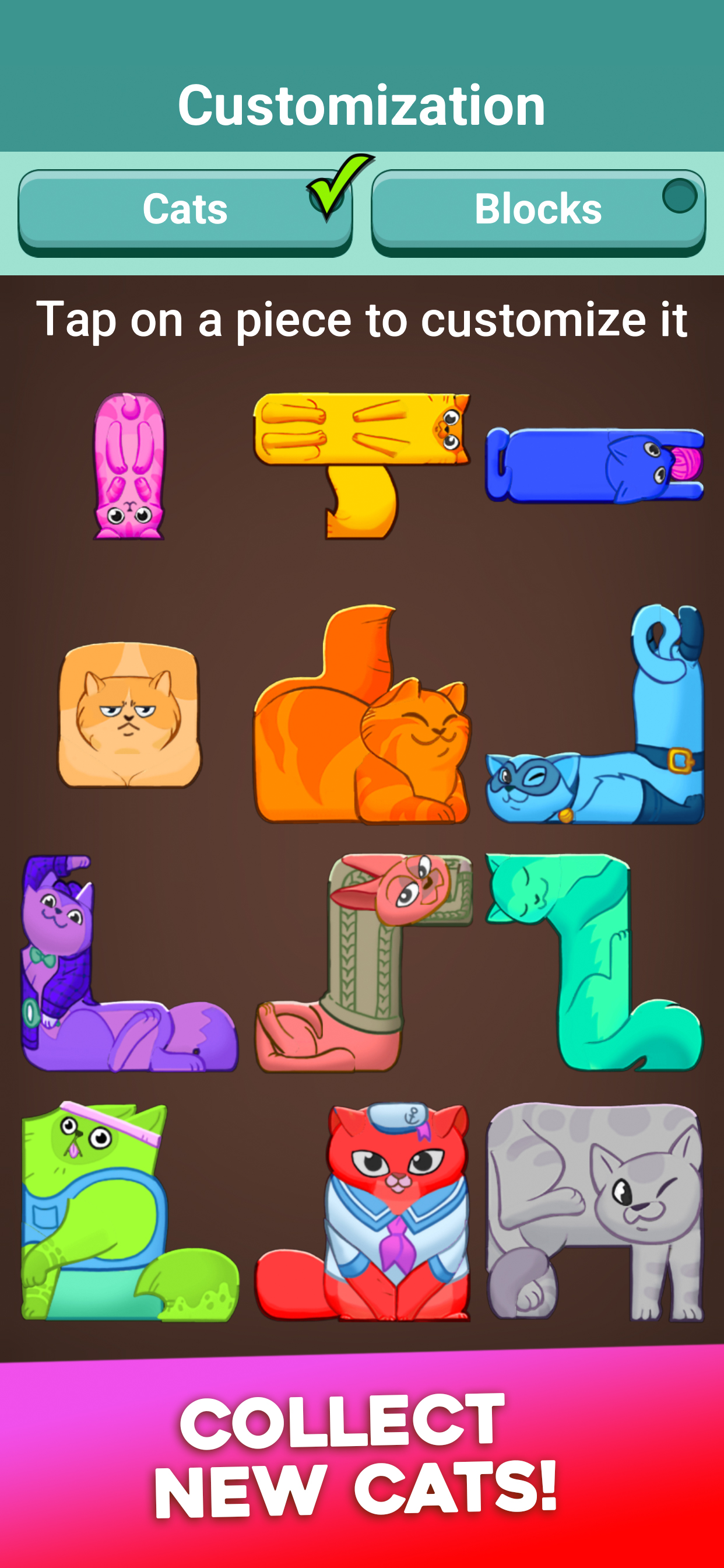 اسکرین شات 3 بازی Puzzle Cats
