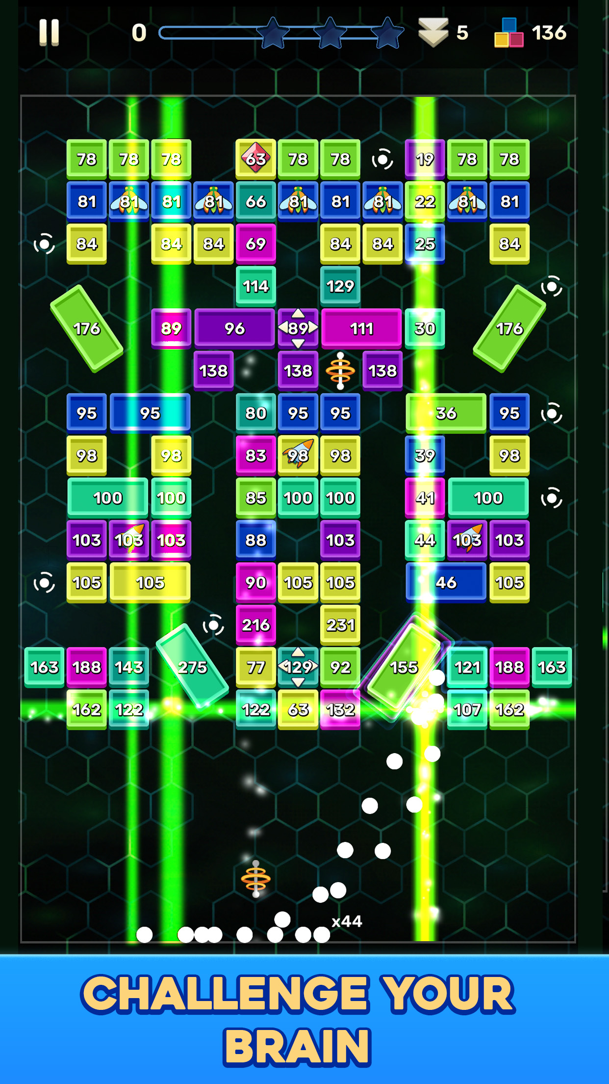 اسکرین شات 1 بازی Brick Breaker: Journeys