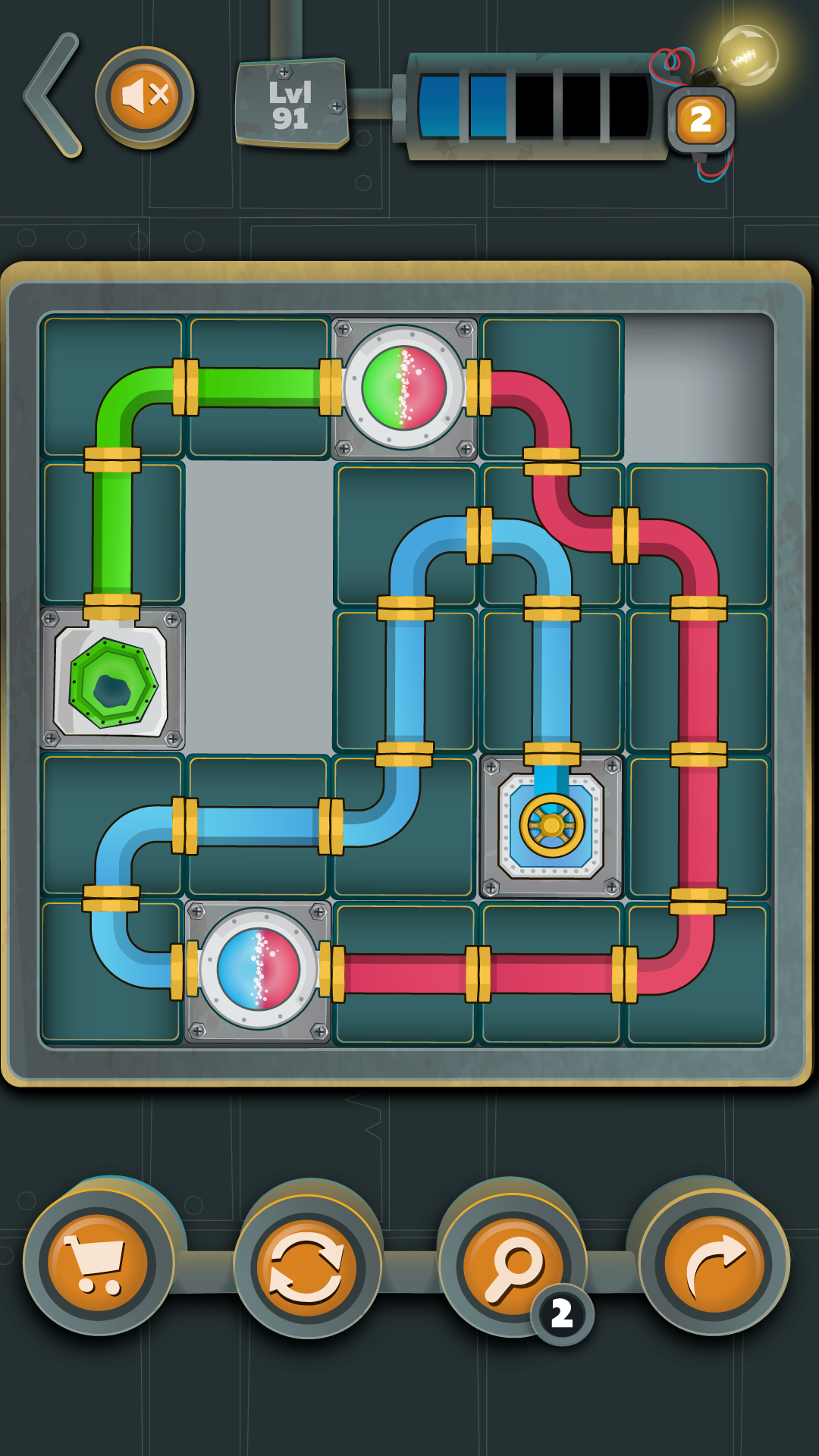 اسکرین شات 3 بازی Illuminate City: Pipe Puzzler