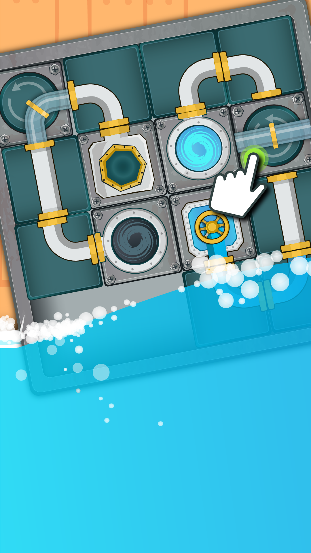 اسکرین شات 3 بازی Unblock Water Pipes