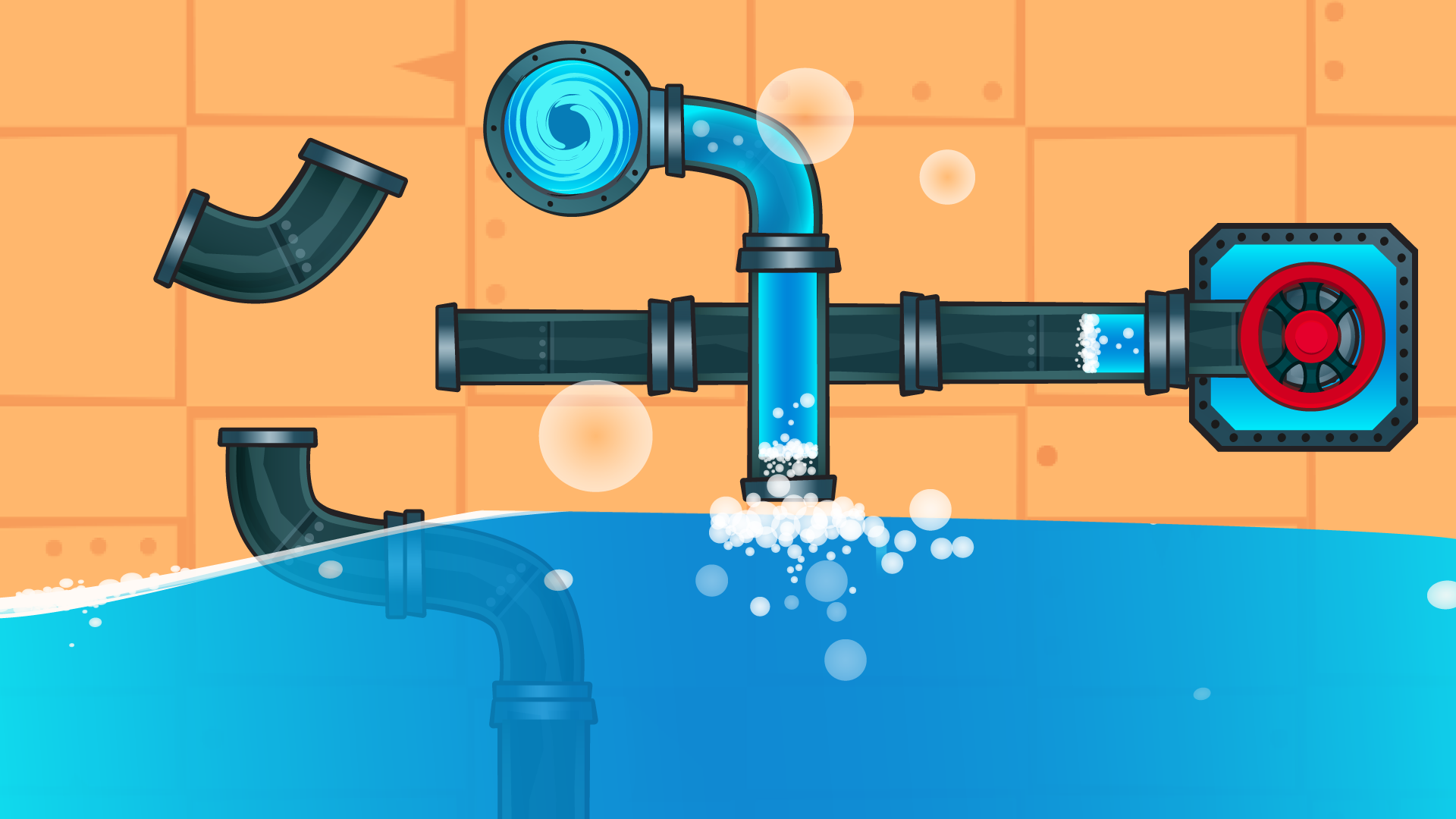 اسکرین شات 8 بازی Water Pipes