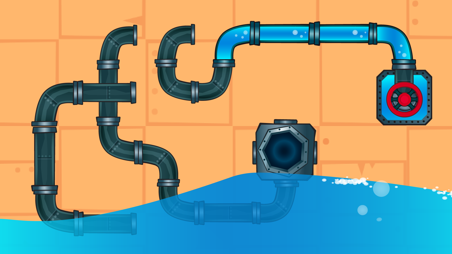 اسکرین شات 4 بازی Water Pipes
