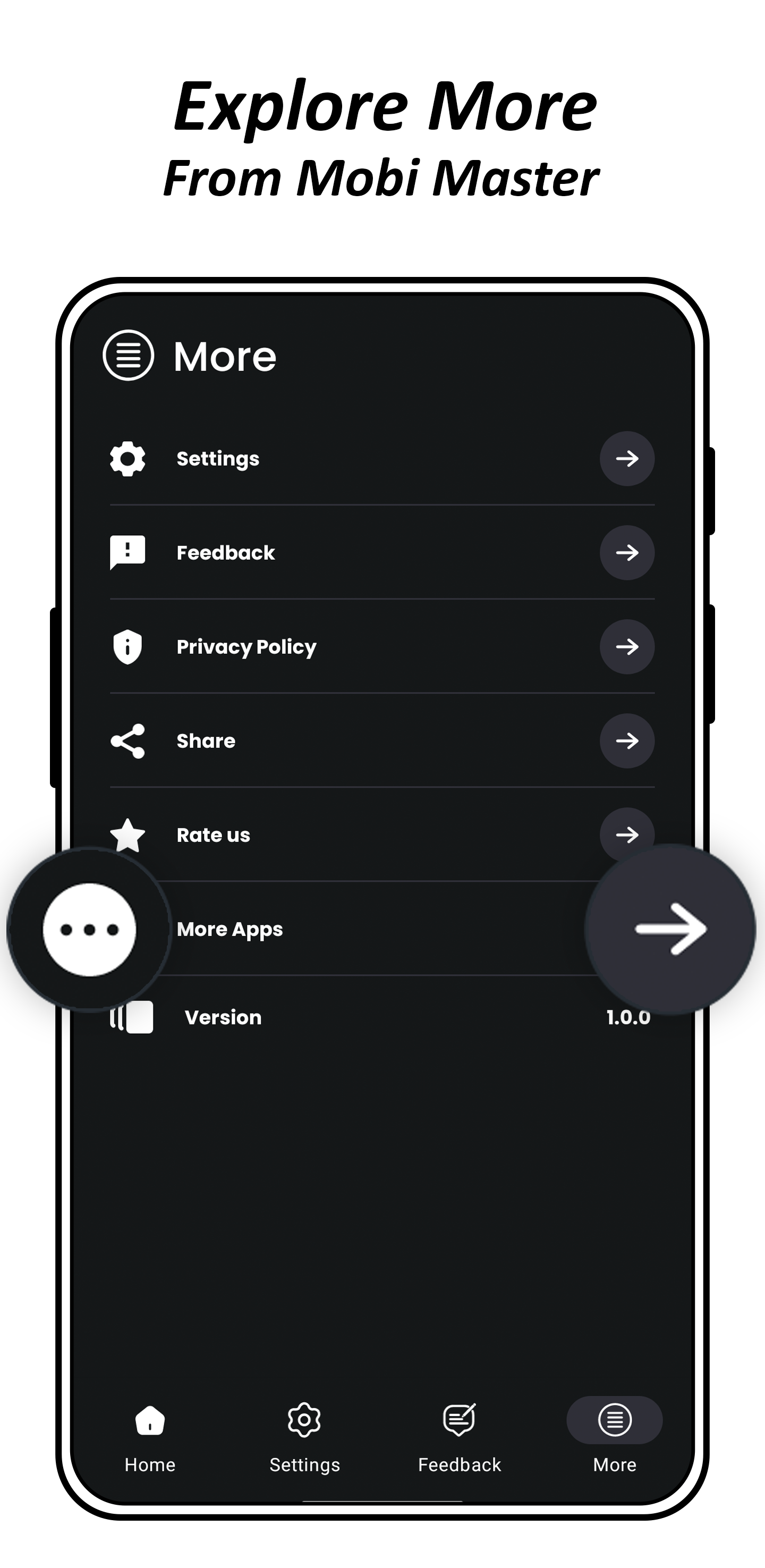 اسکرین شات 5 برنامه Dark Mode | Night Mode