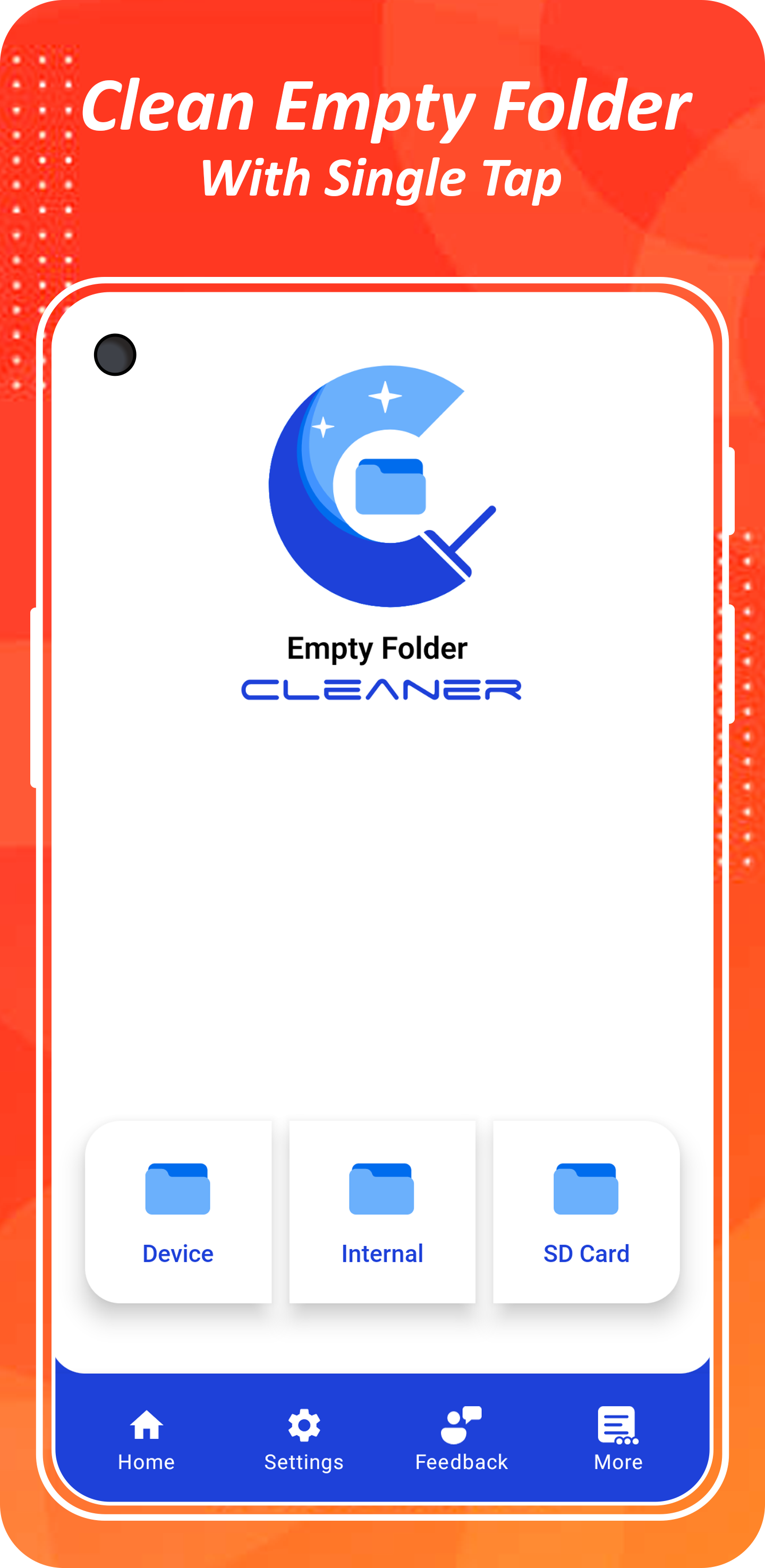 اسکرین شات 1 برنامه Empty Folder Cleaner