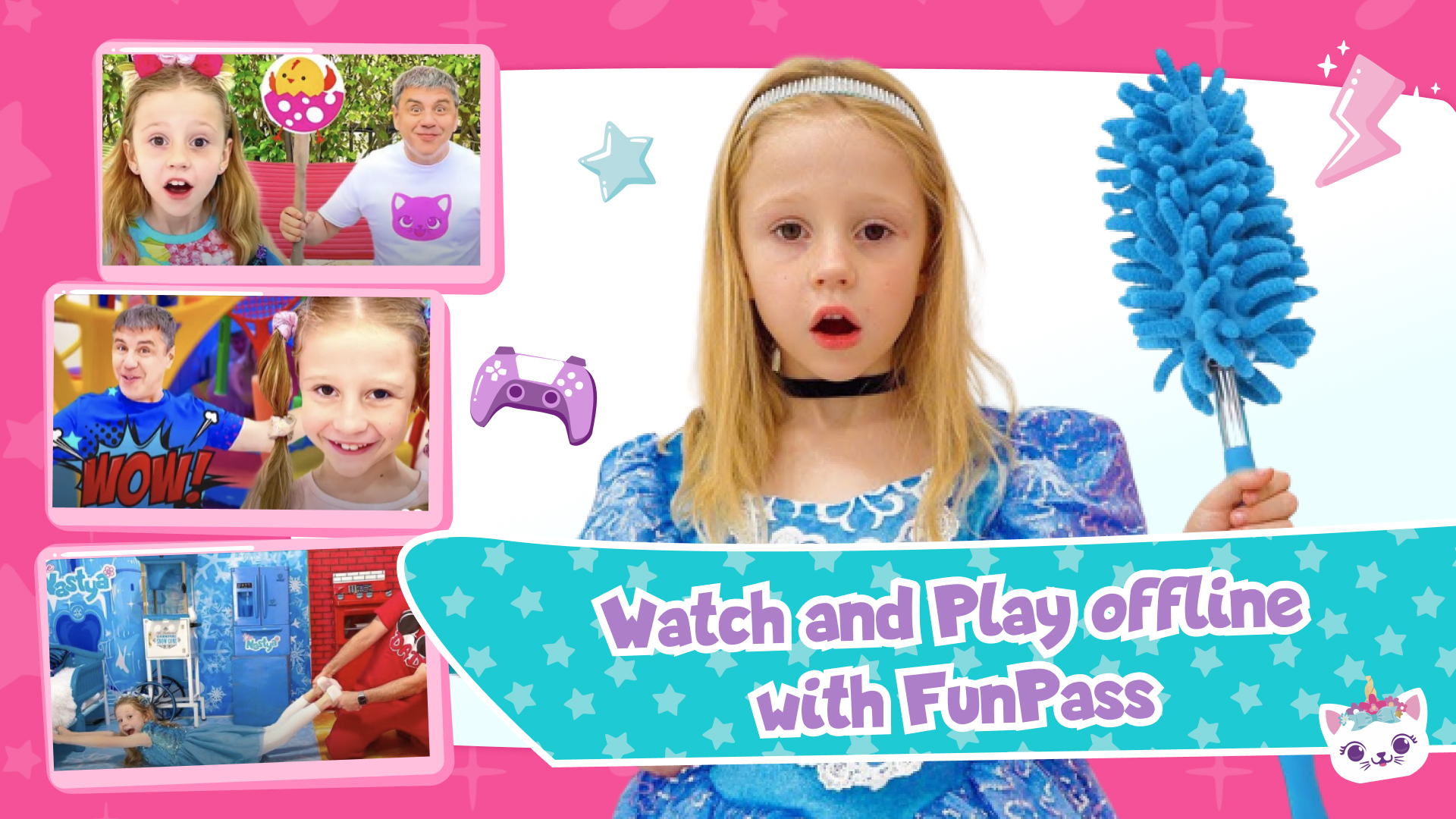 اسکرین شات 5 برنامه Like Nastya World - let’s play