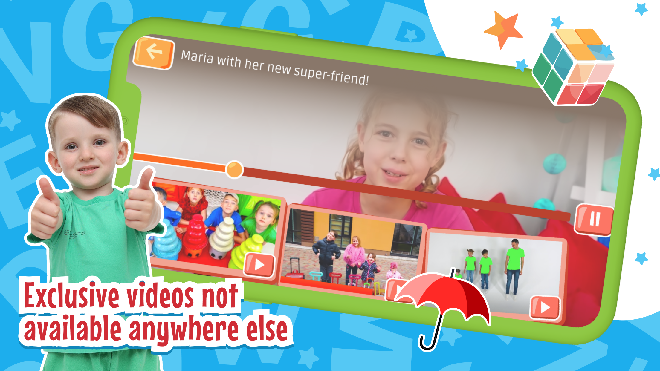اسکرین شات 4 برنامه Vania Mania Kids Games & Video