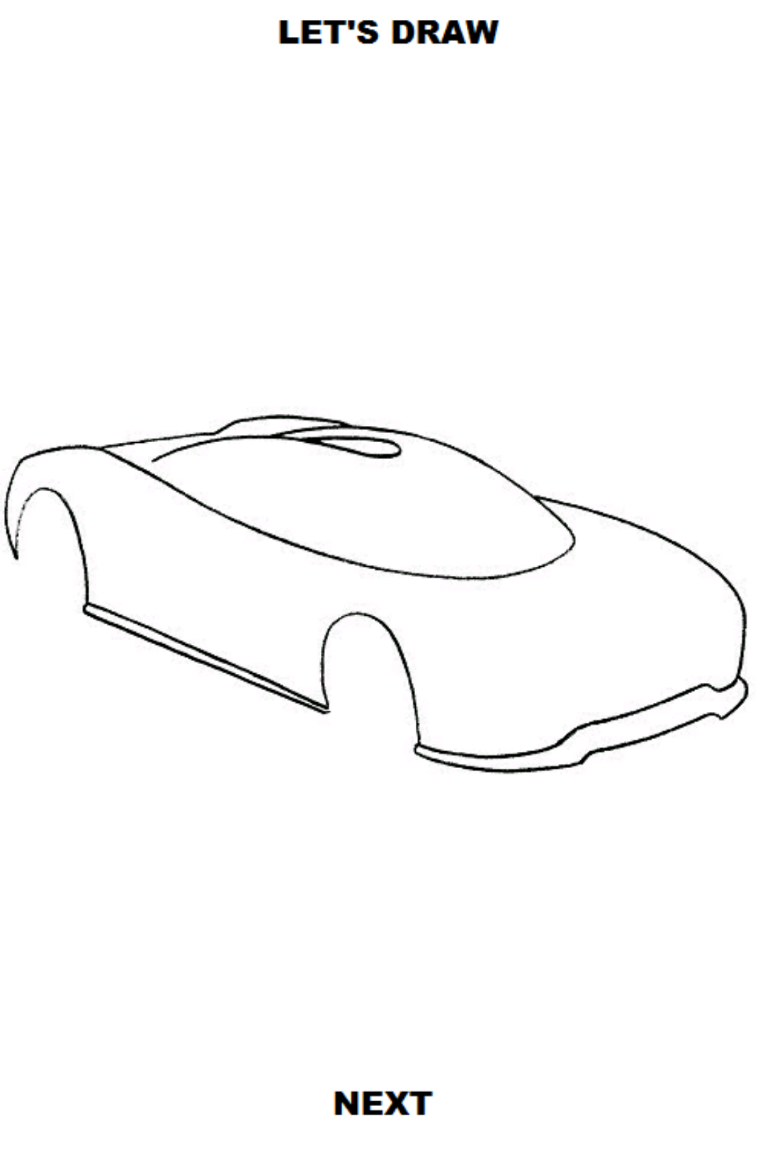 اسکرین شات 3 برنامه How to Draw Cars