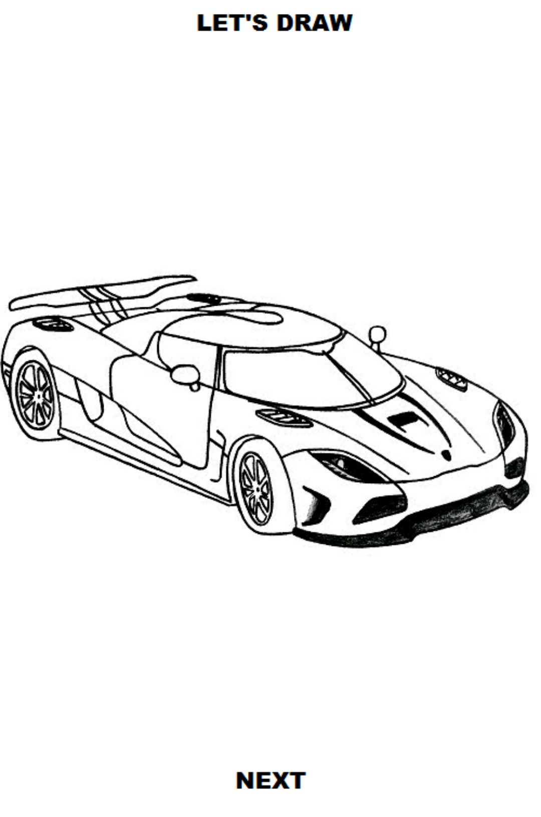 اسکرین شات 6 برنامه How to Draw Cars