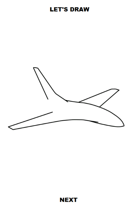 اسکرین شات 3 برنامه Draw Aircrafts: Jet