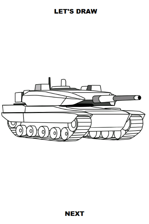 اسکرین شات 6 برنامه Draw Battle Tanks