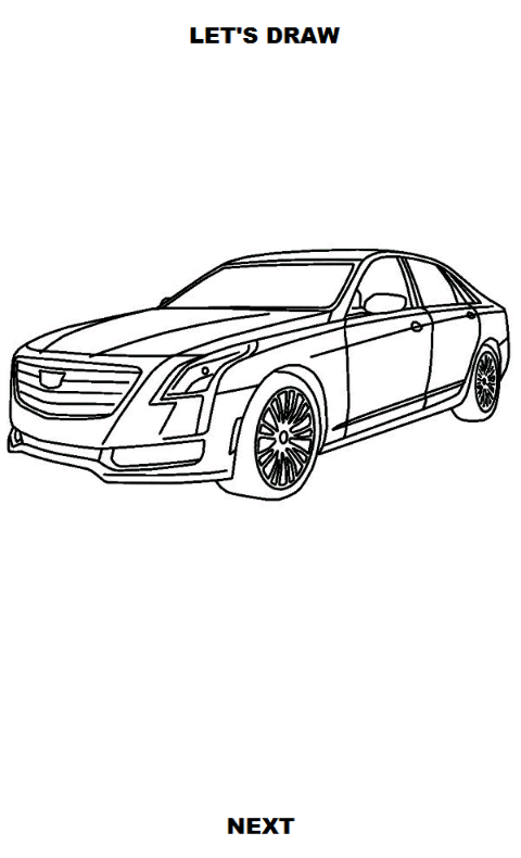 اسکرین شات 4 برنامه Draw Cars: Luxury