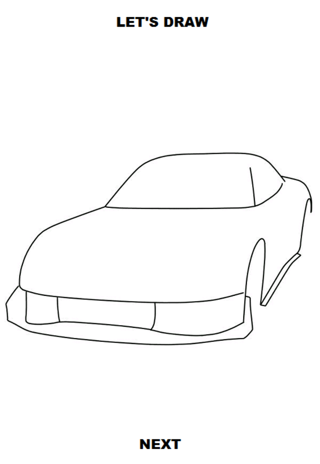 اسکرین شات 3 برنامه Draw Cars: Sport