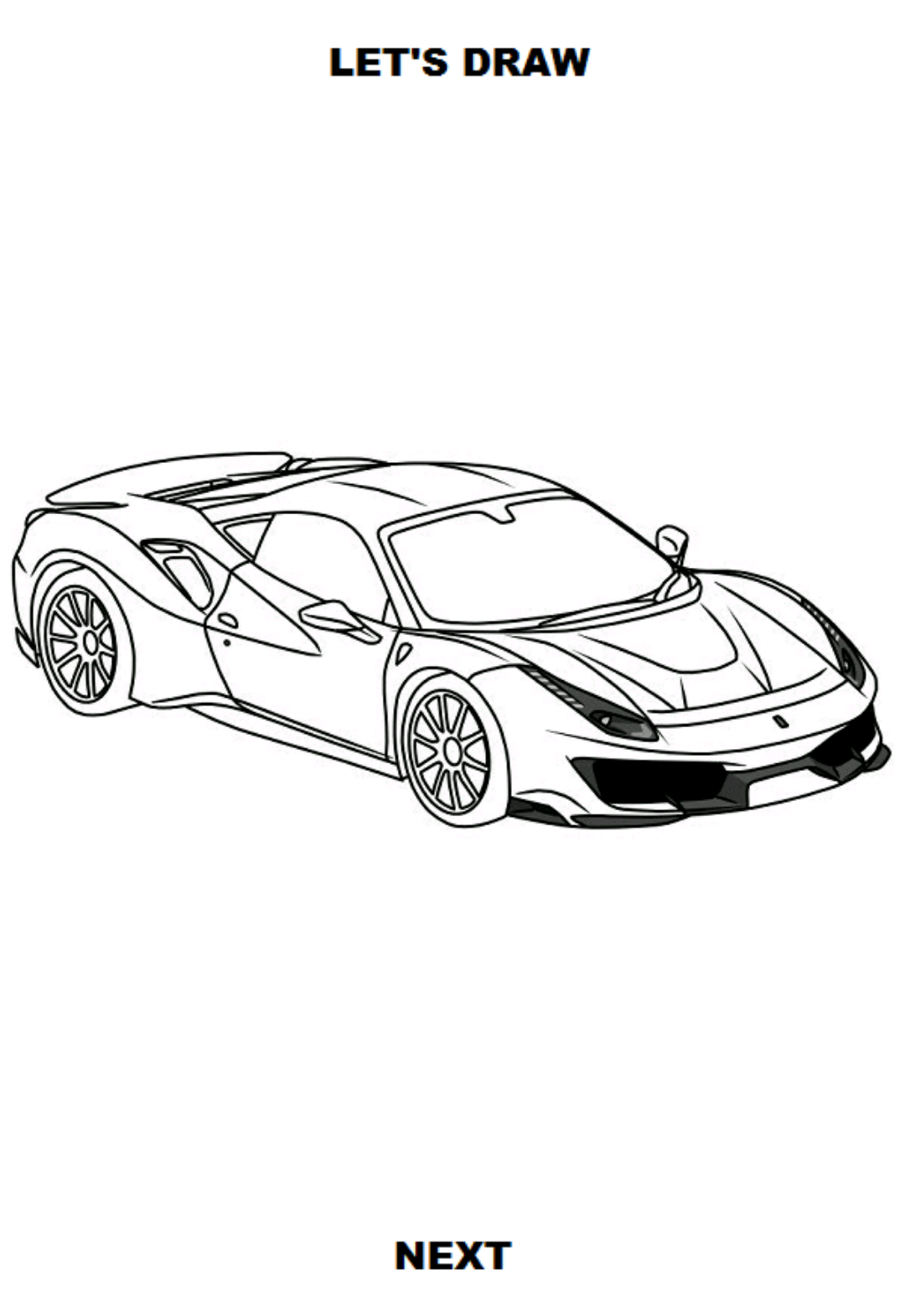 اسکرین شات 6 برنامه Draw Cars: Super