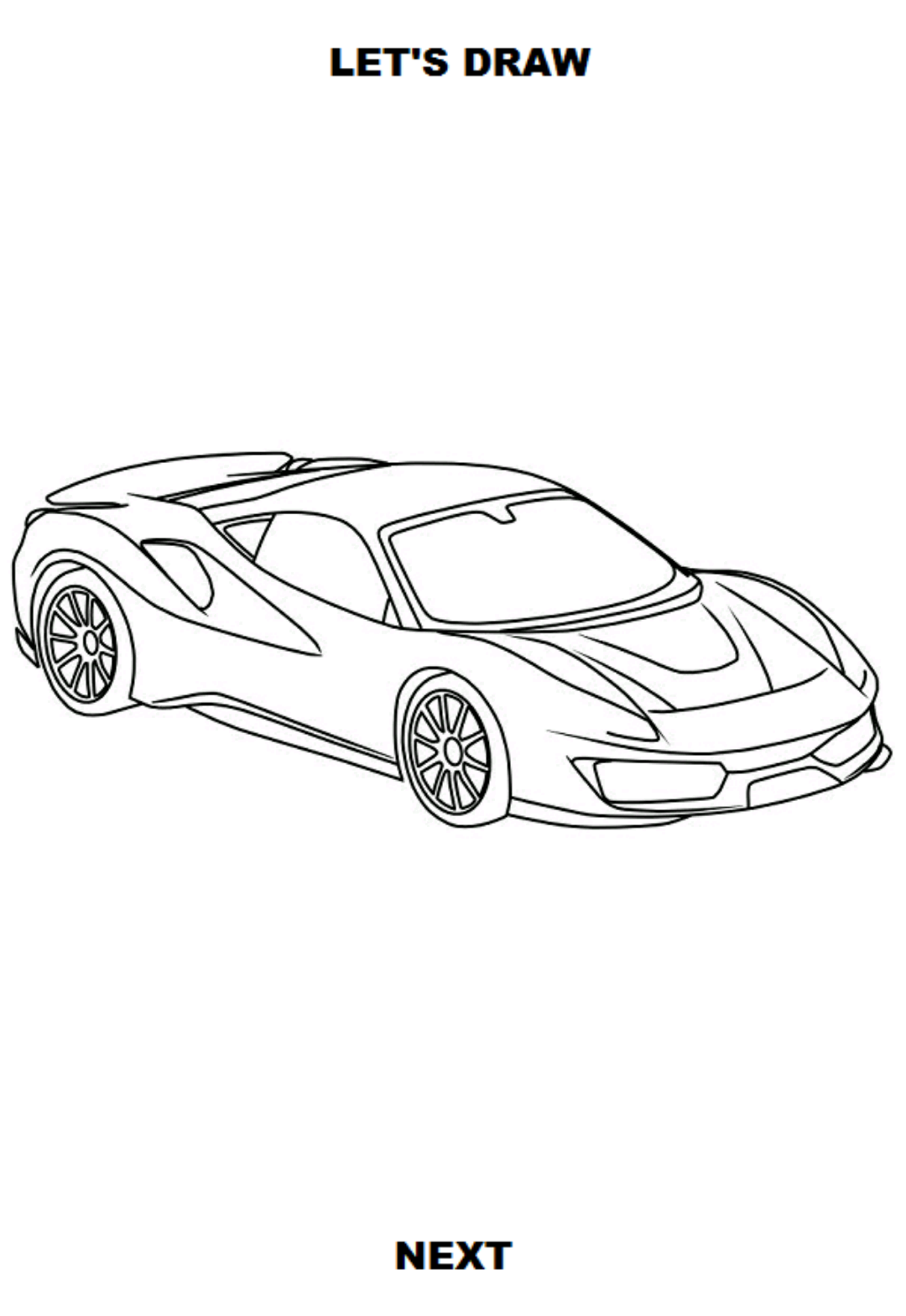 اسکرین شات 5 برنامه Draw Cars: Super