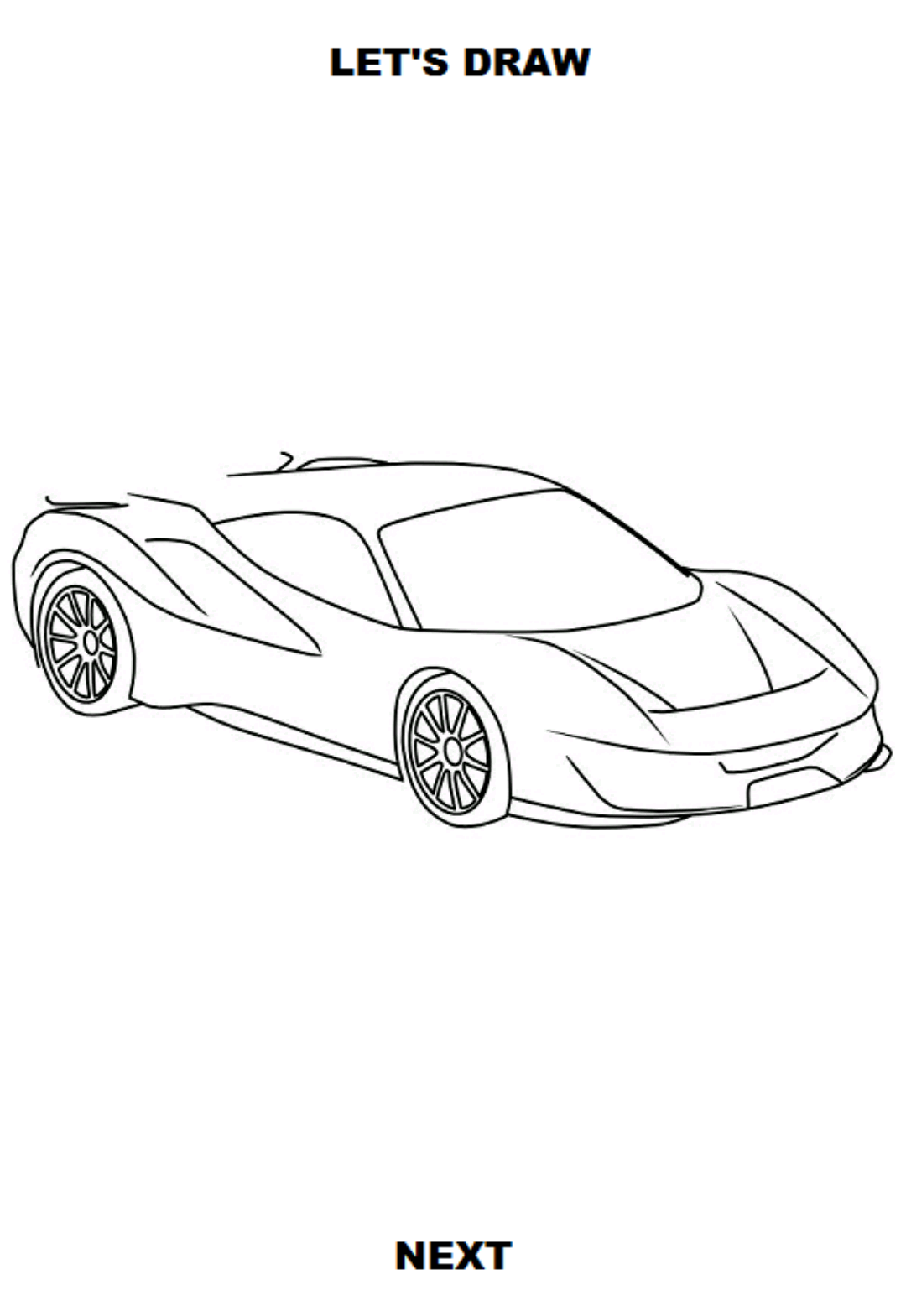 اسکرین شات 4 برنامه Draw Cars: Super