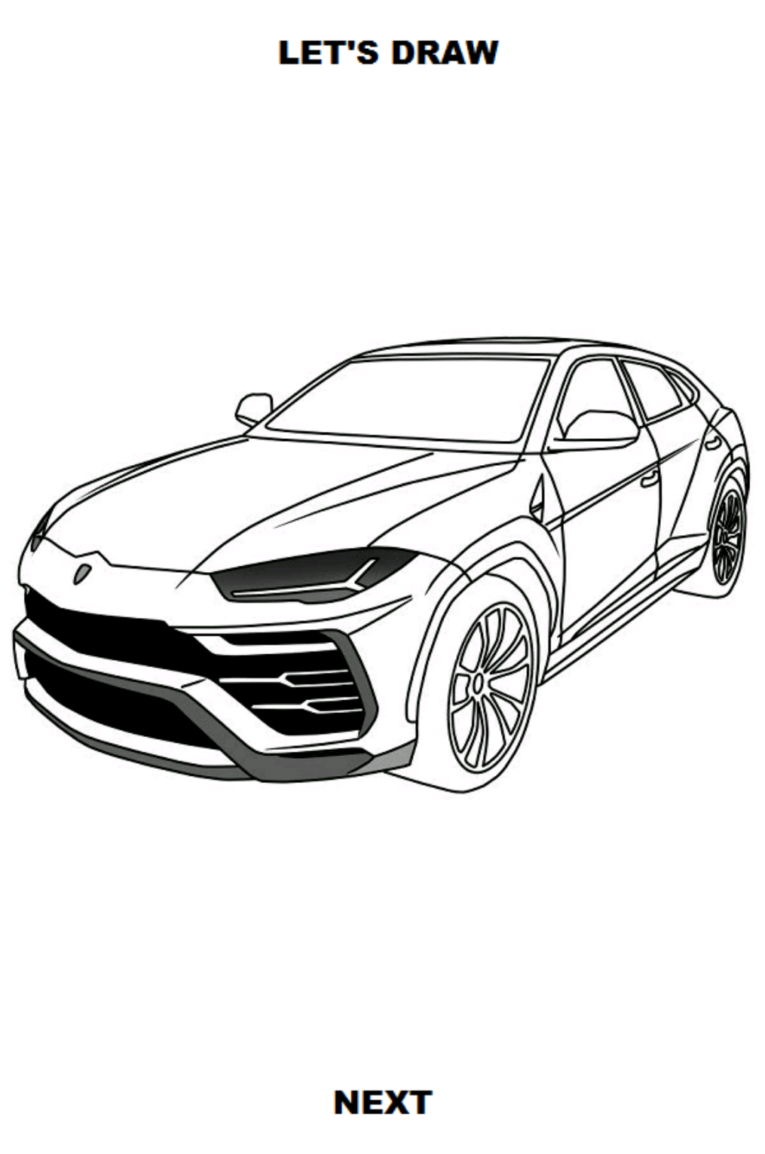 اسکرین شات 6 برنامه Draw Cars: SUV